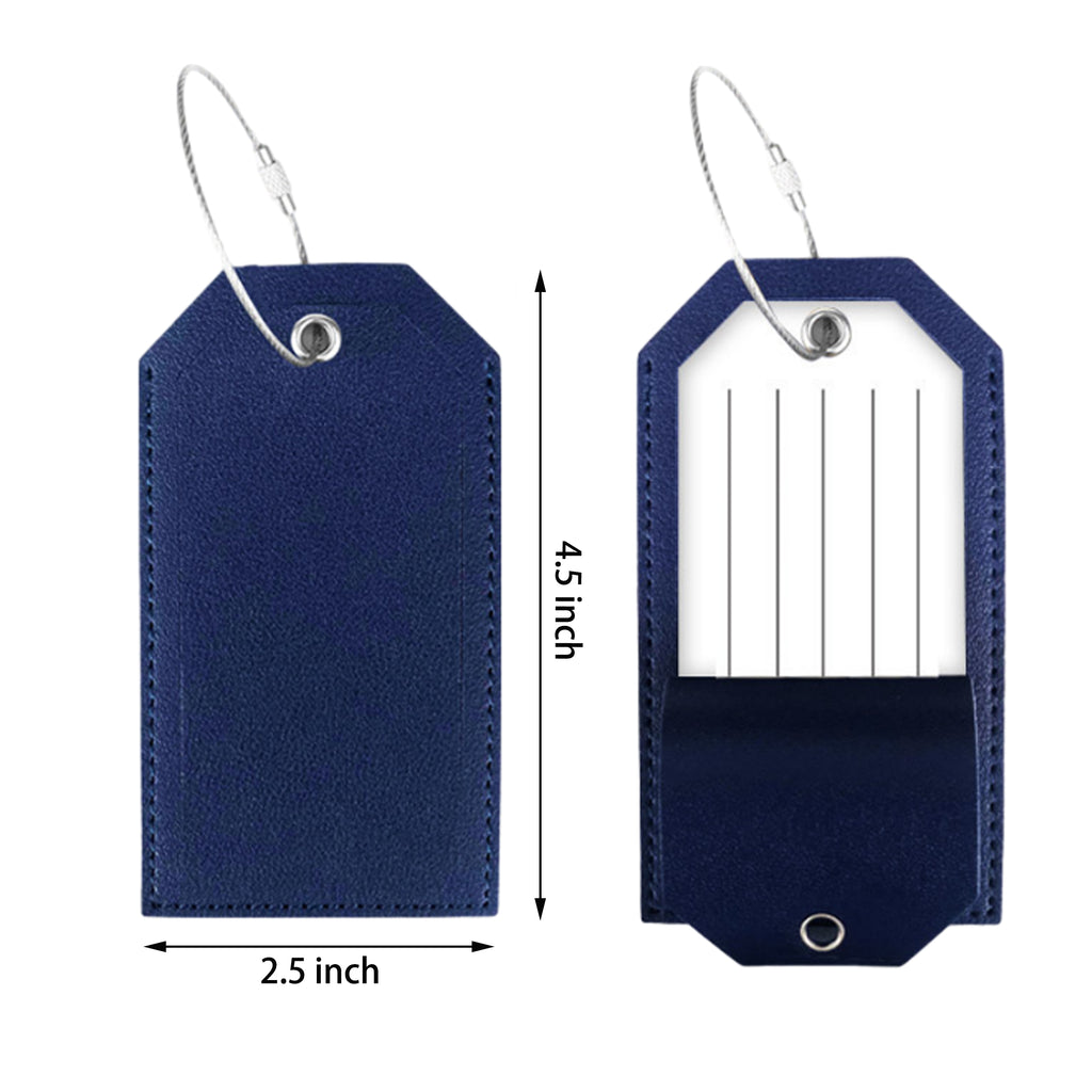 Pu Leather Luggage Tag