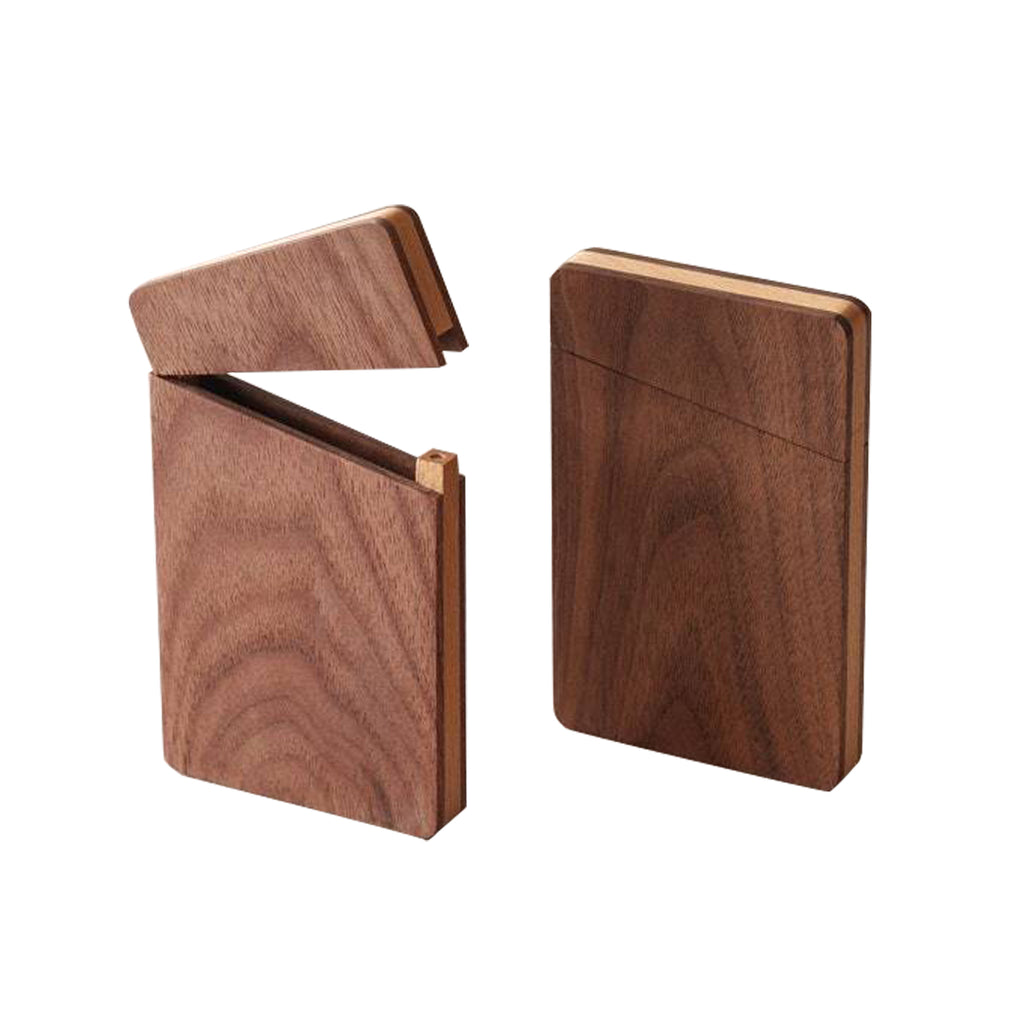 Black Walnut Business Card Holder