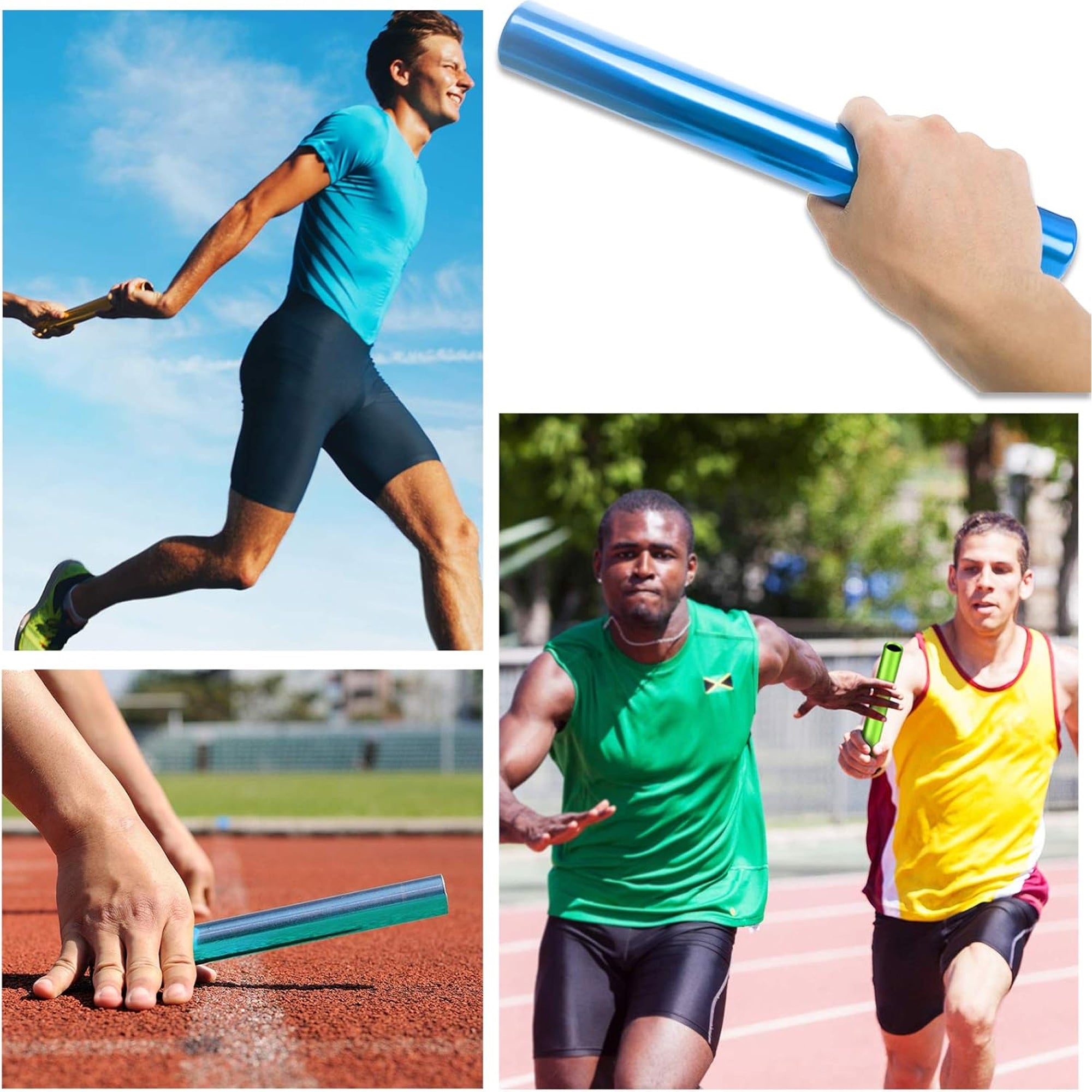 Aluminum Track Field Relay Baton