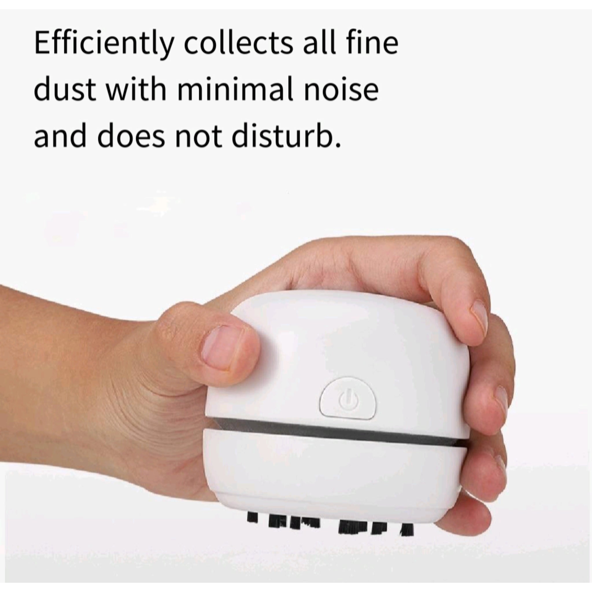 Cordless Mini Vacuum Strong Clean Desk Keyboard Eraser Dust