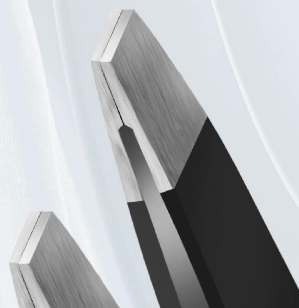 Stainless Steel Slant Tip Tweezers