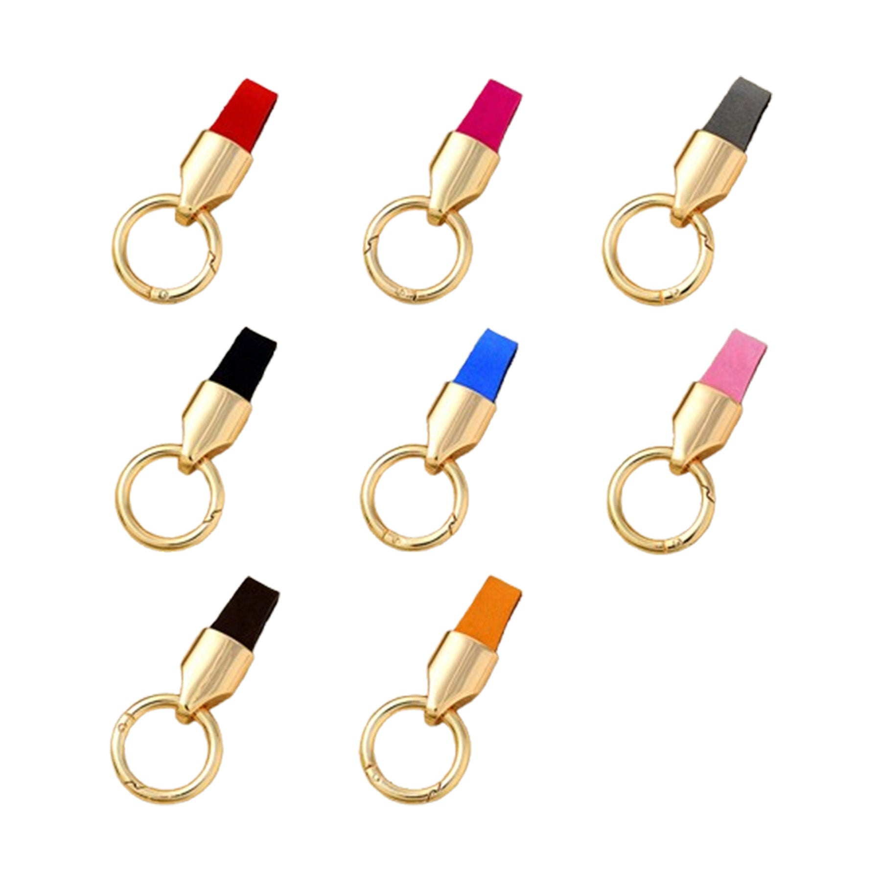 Solid Leather Key Ring