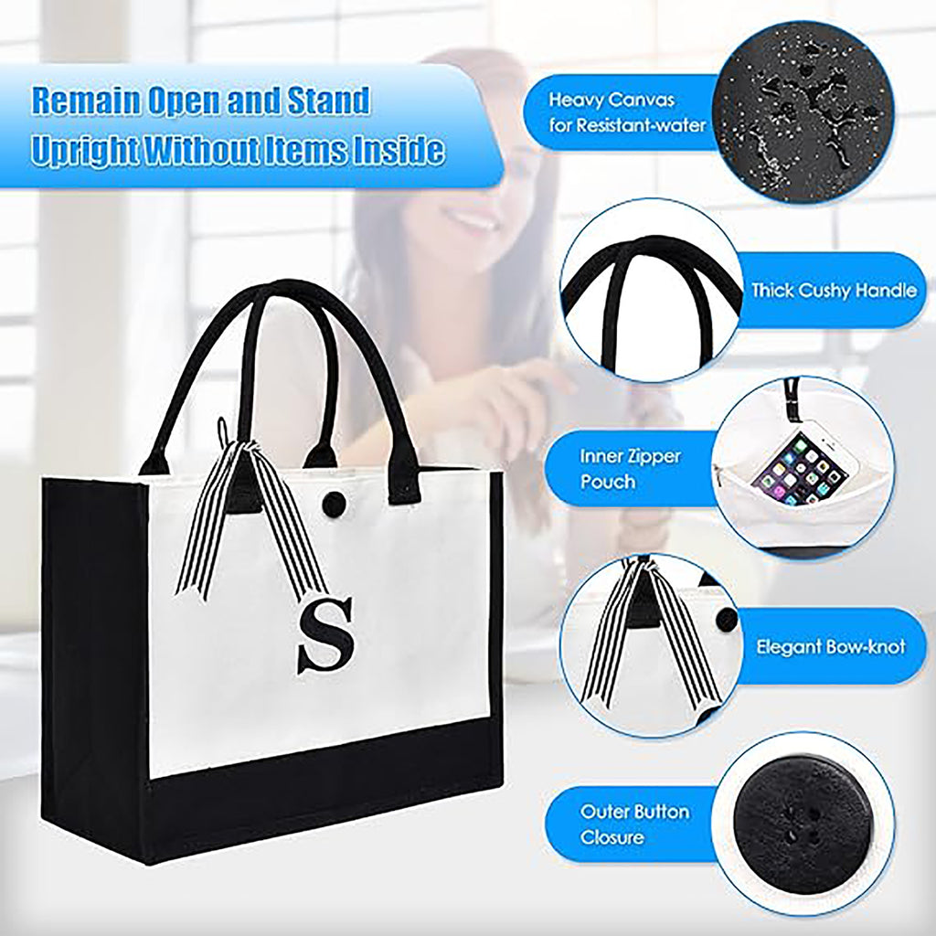 Personalized Canvas Tote Bag