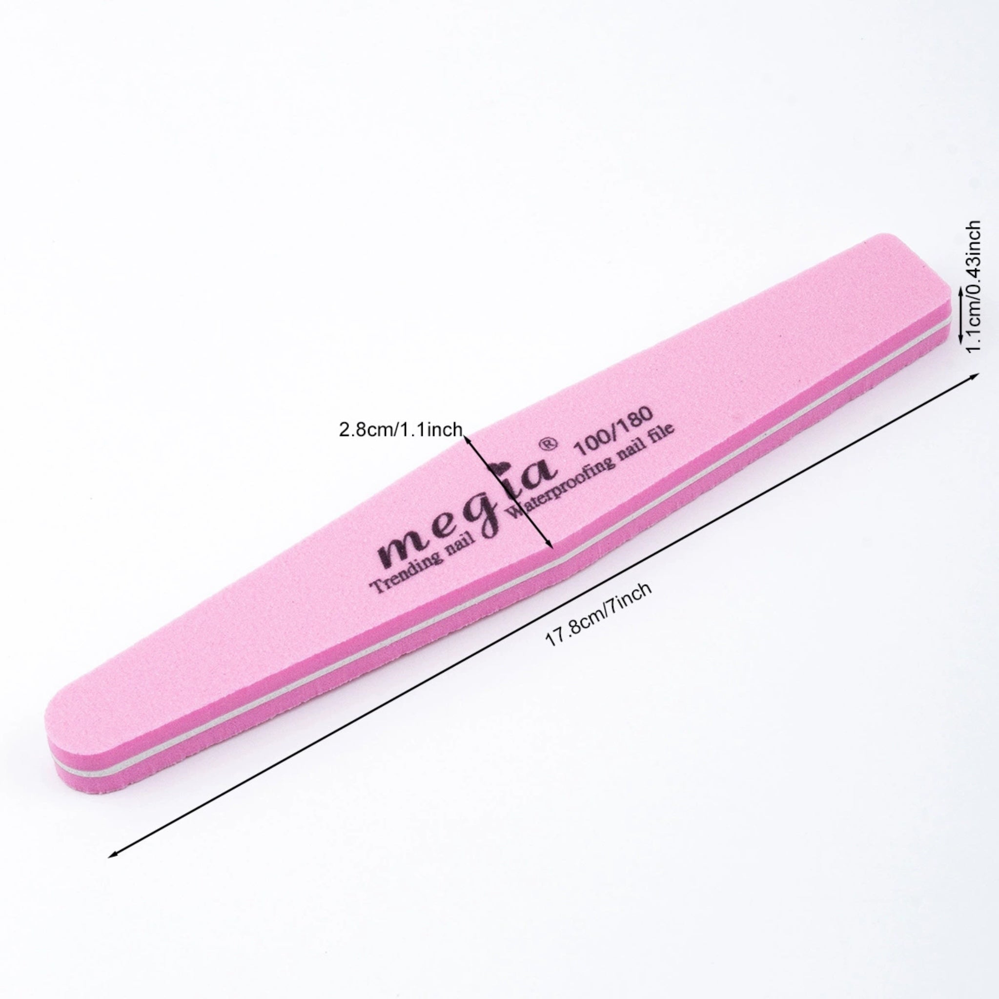 Nail Tool - Diamond Sponge Double-Sided Nail File