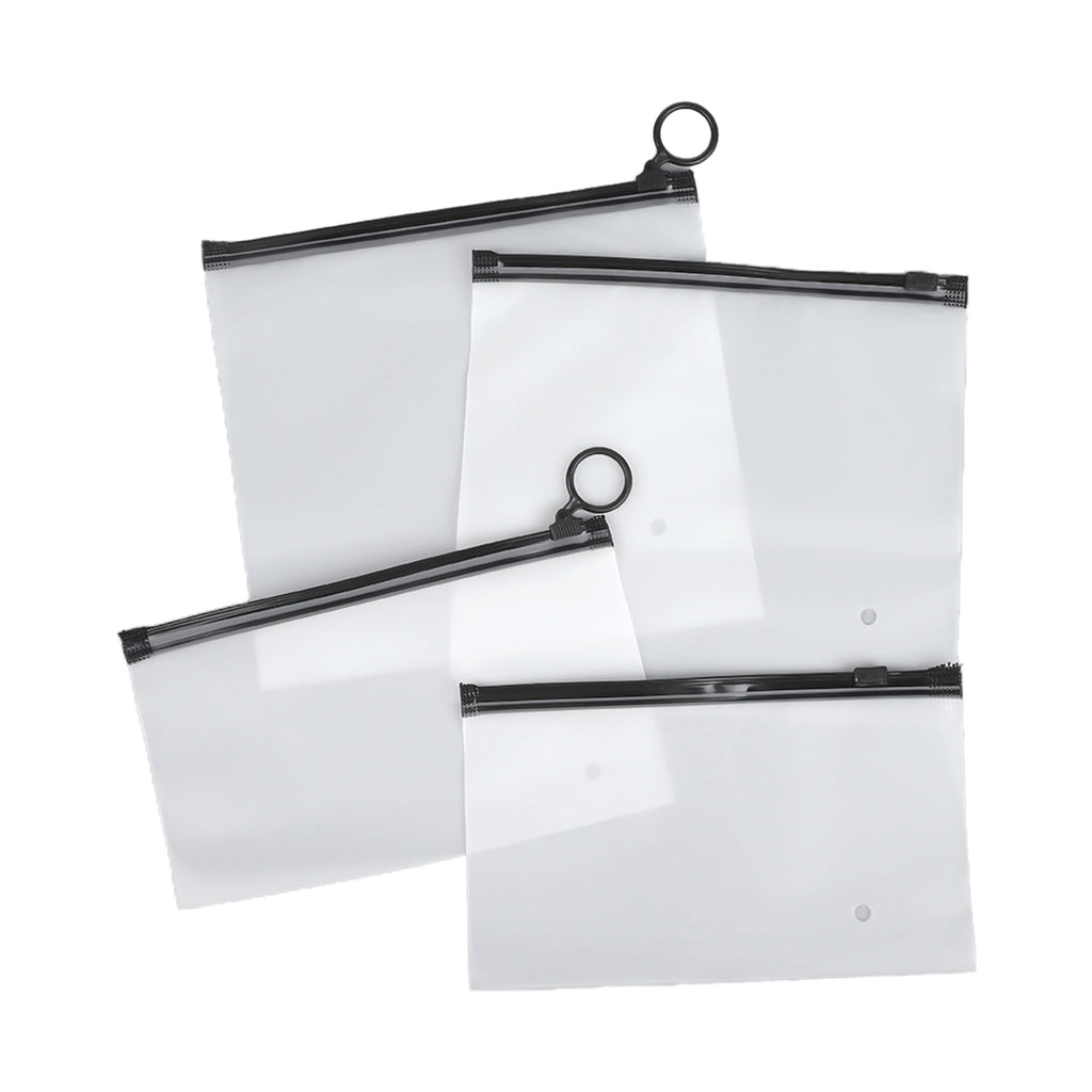 Transparent Resealable Pull-Tab Bag