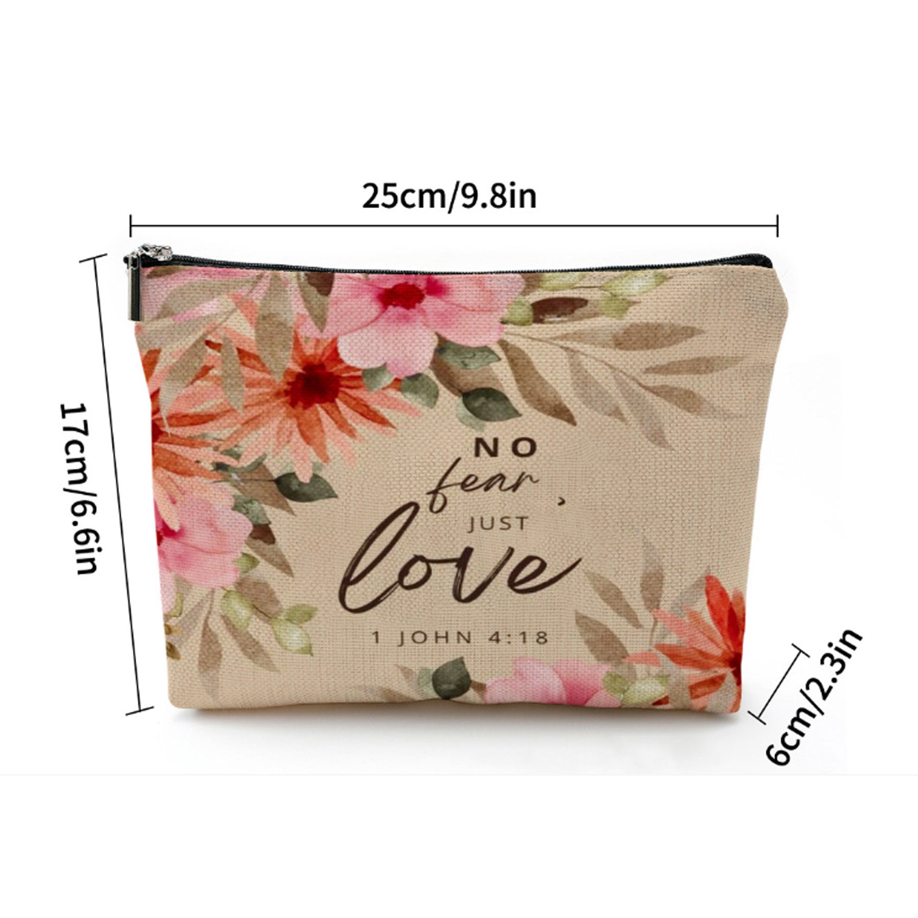 Zipper Waterproof Storage Bag Cosmetic Bag