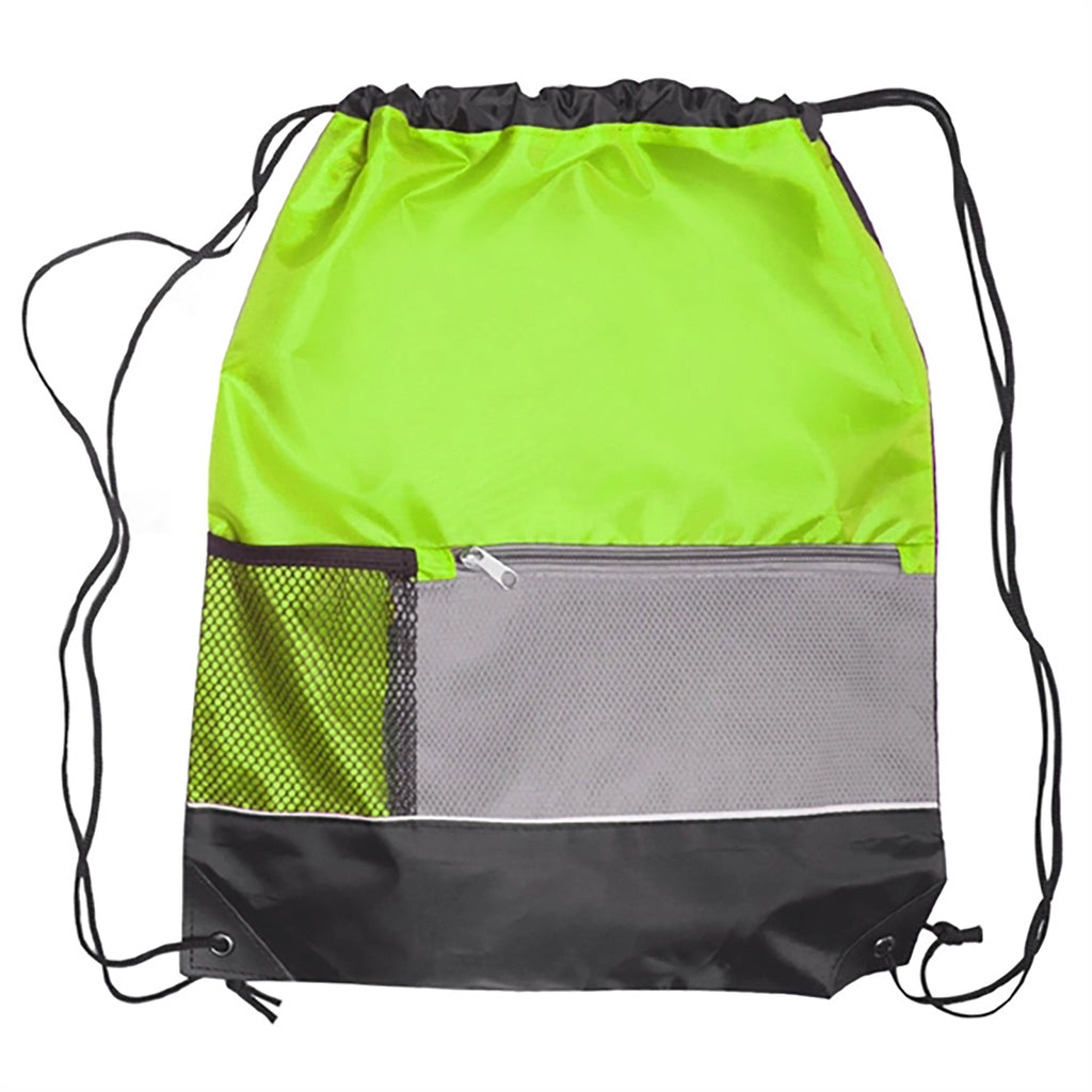 Tri Color Sports Gym String New Designer Drawstring Bag