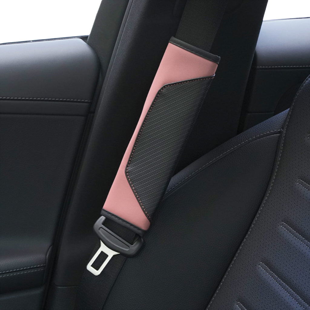 Leather Car Seat Belt Cover