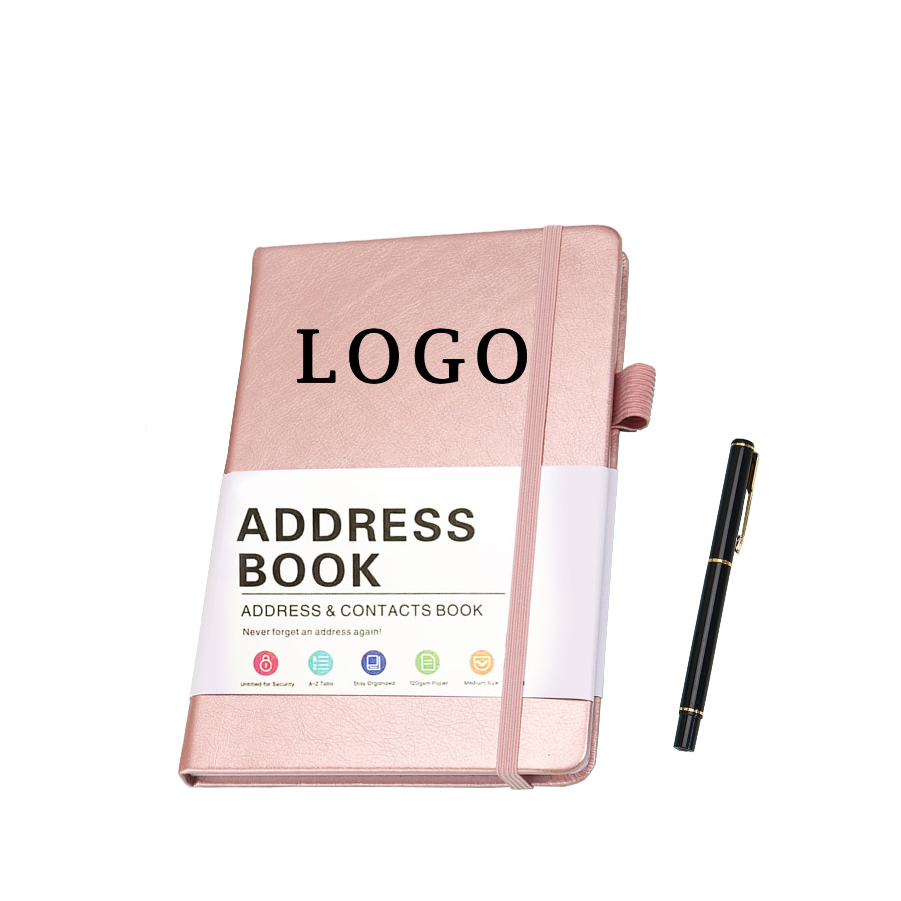 Bound Notebook English Address Book