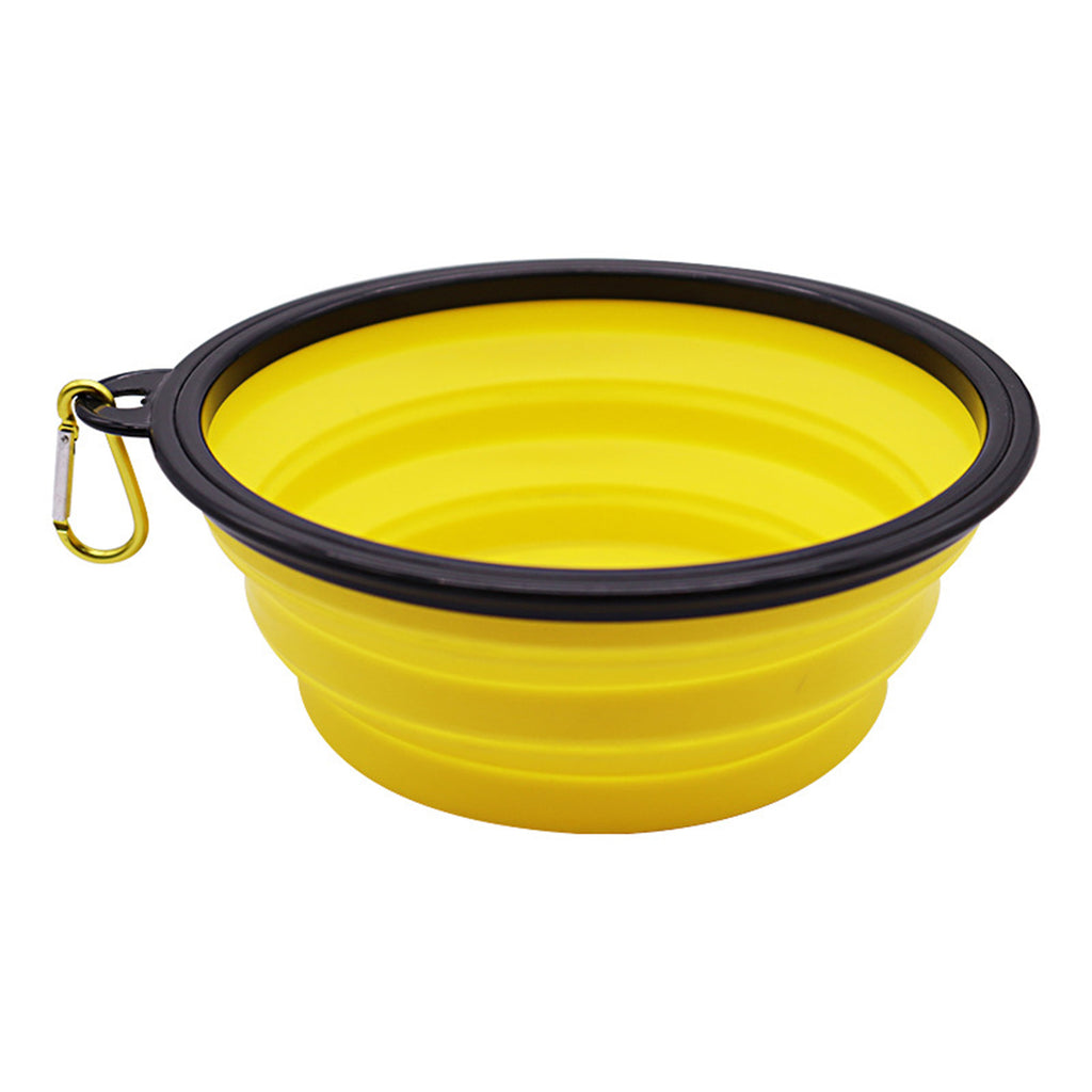 Folding Dog Bowls with Carabiner