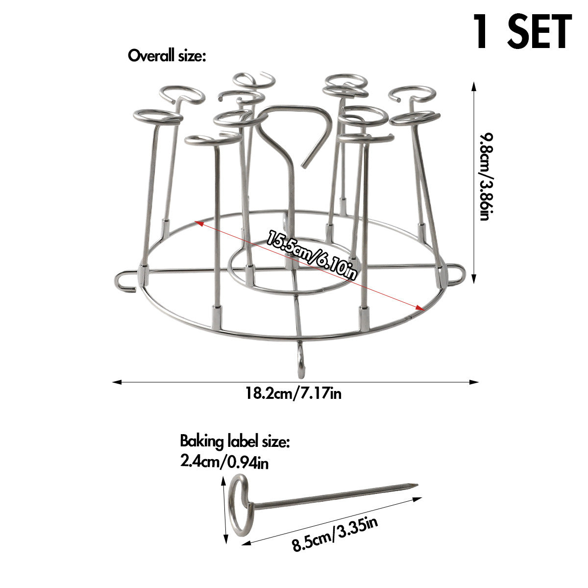 Standing Barbecue Skewer