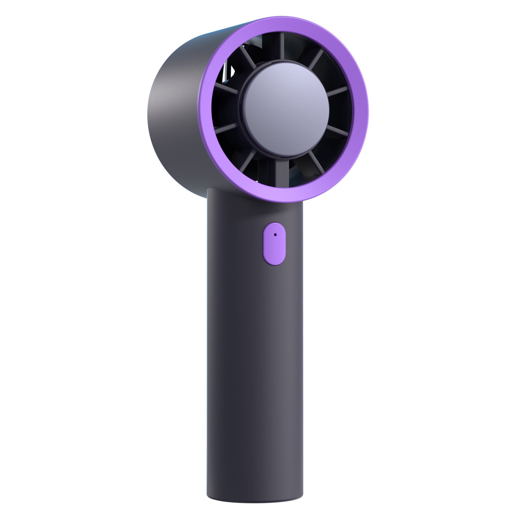Mini Handheld Personal Fan With Led Display