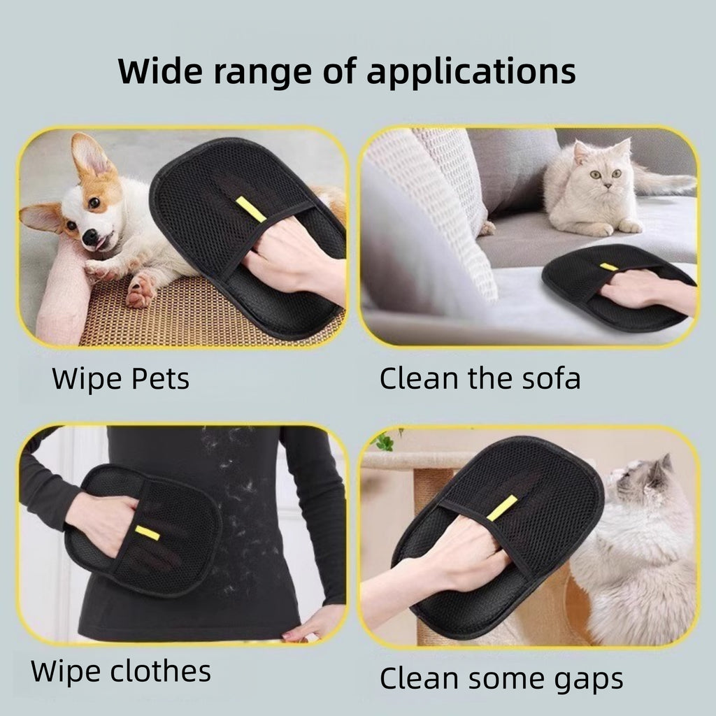 Pet Grooming Glove Deshedding Brush