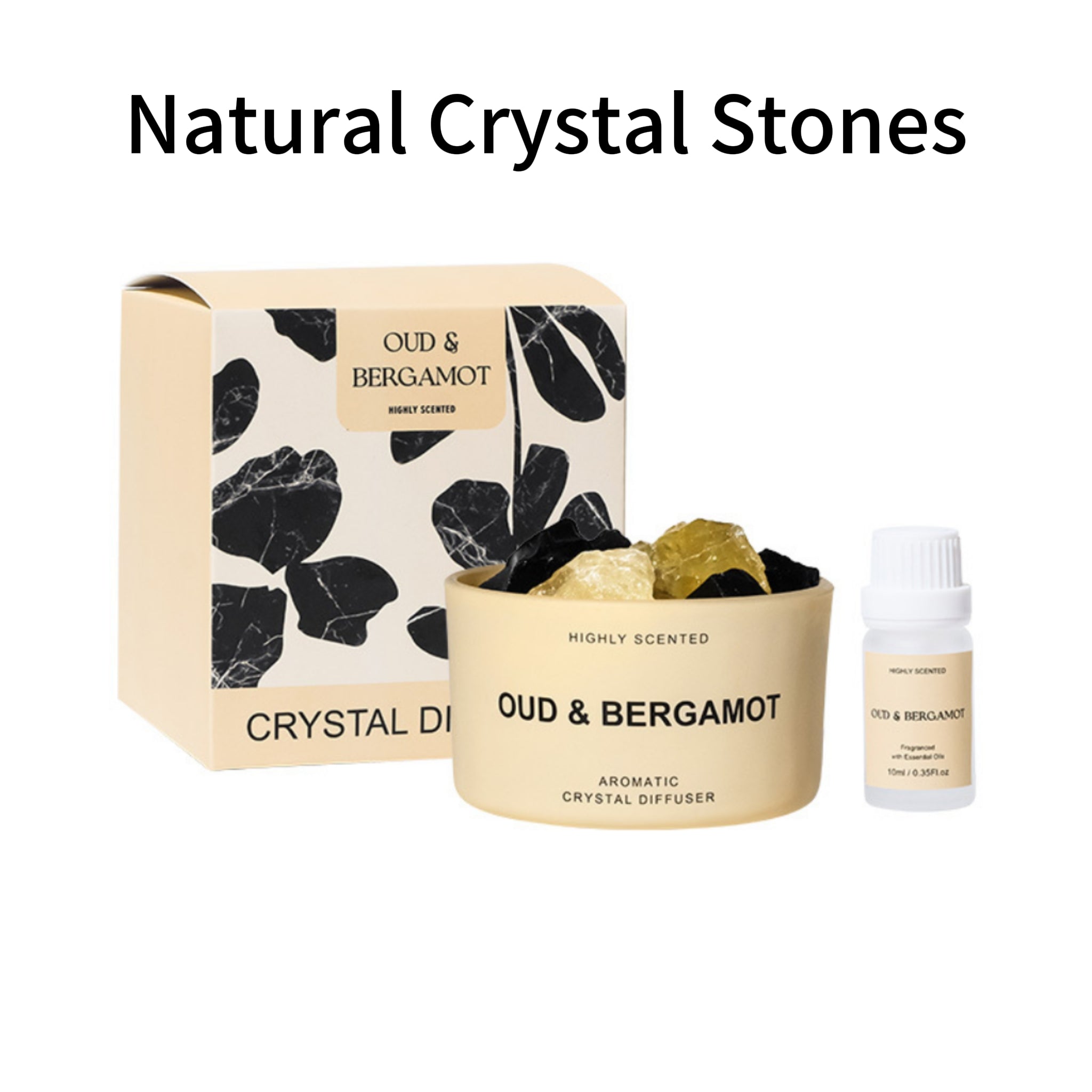 Natural Crystal Reed Diffuser Stone