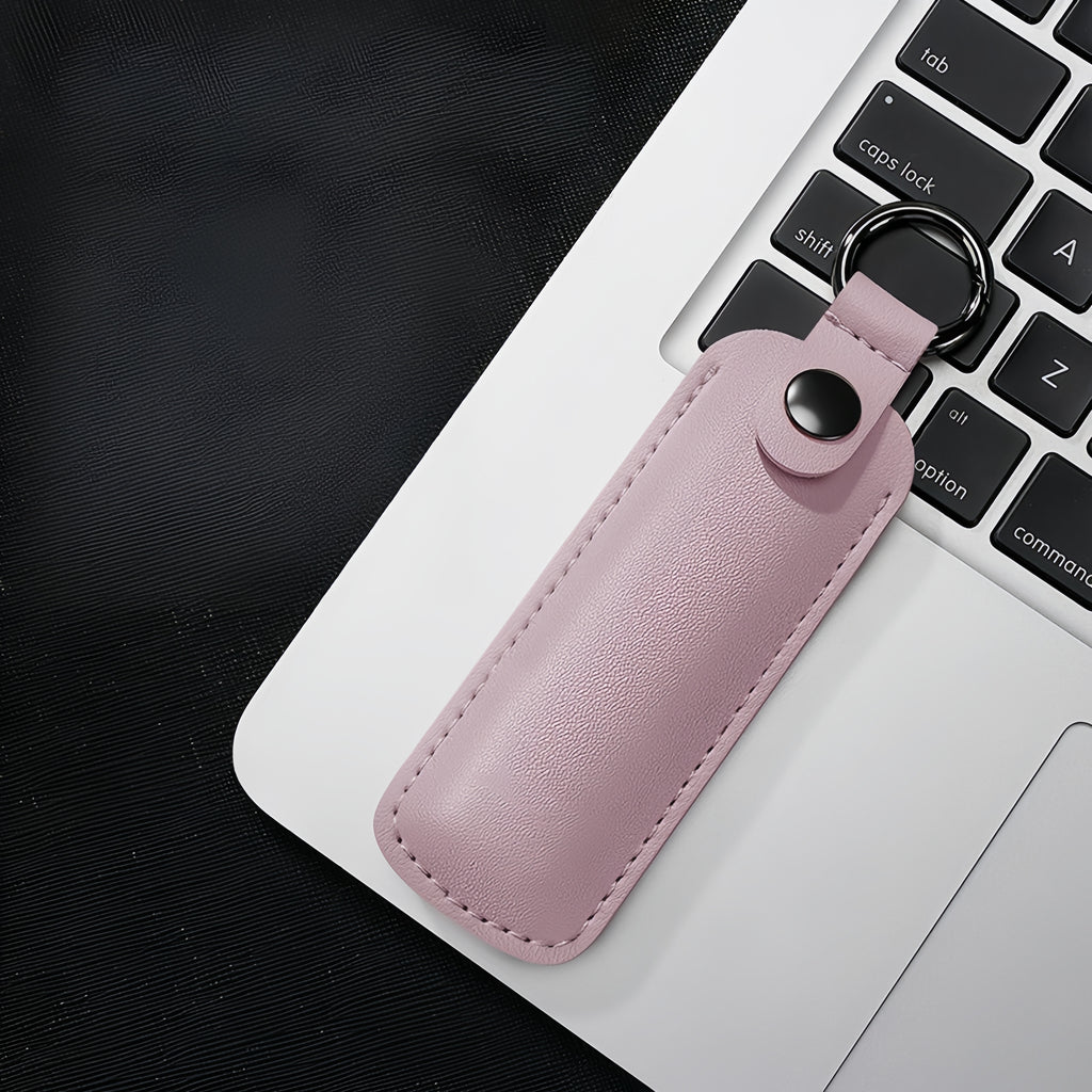 USB Flash Drive Leather Storage Case