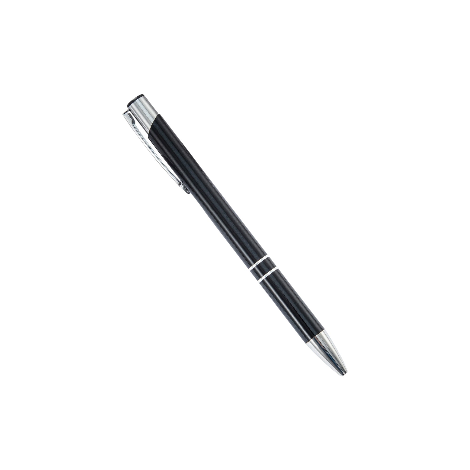 Creative Push-Top Metal Ballpoint Pen - Writing Tool