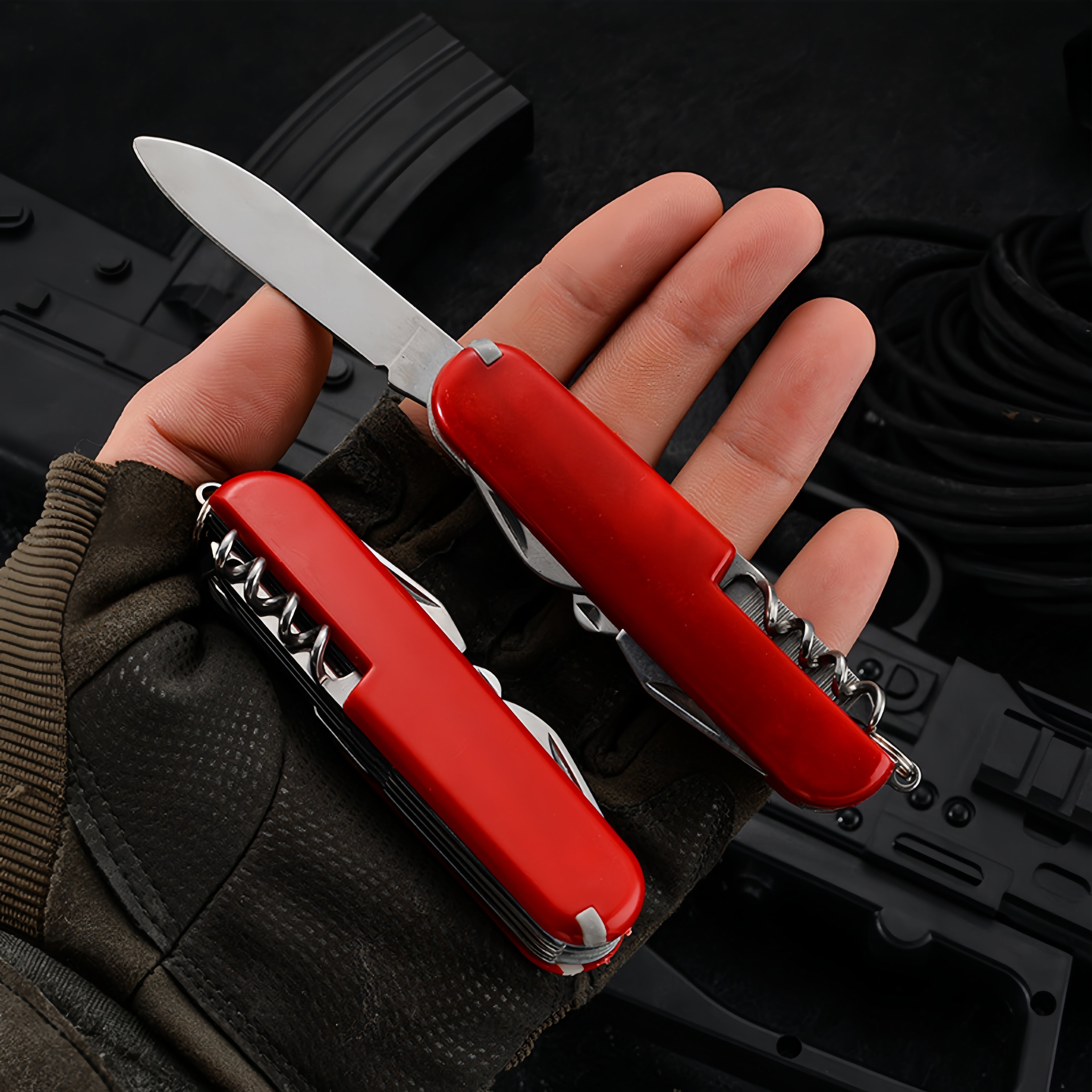 Top Sale Multi Function Knife Stainless Steel Pocket Knife Swiss Knife