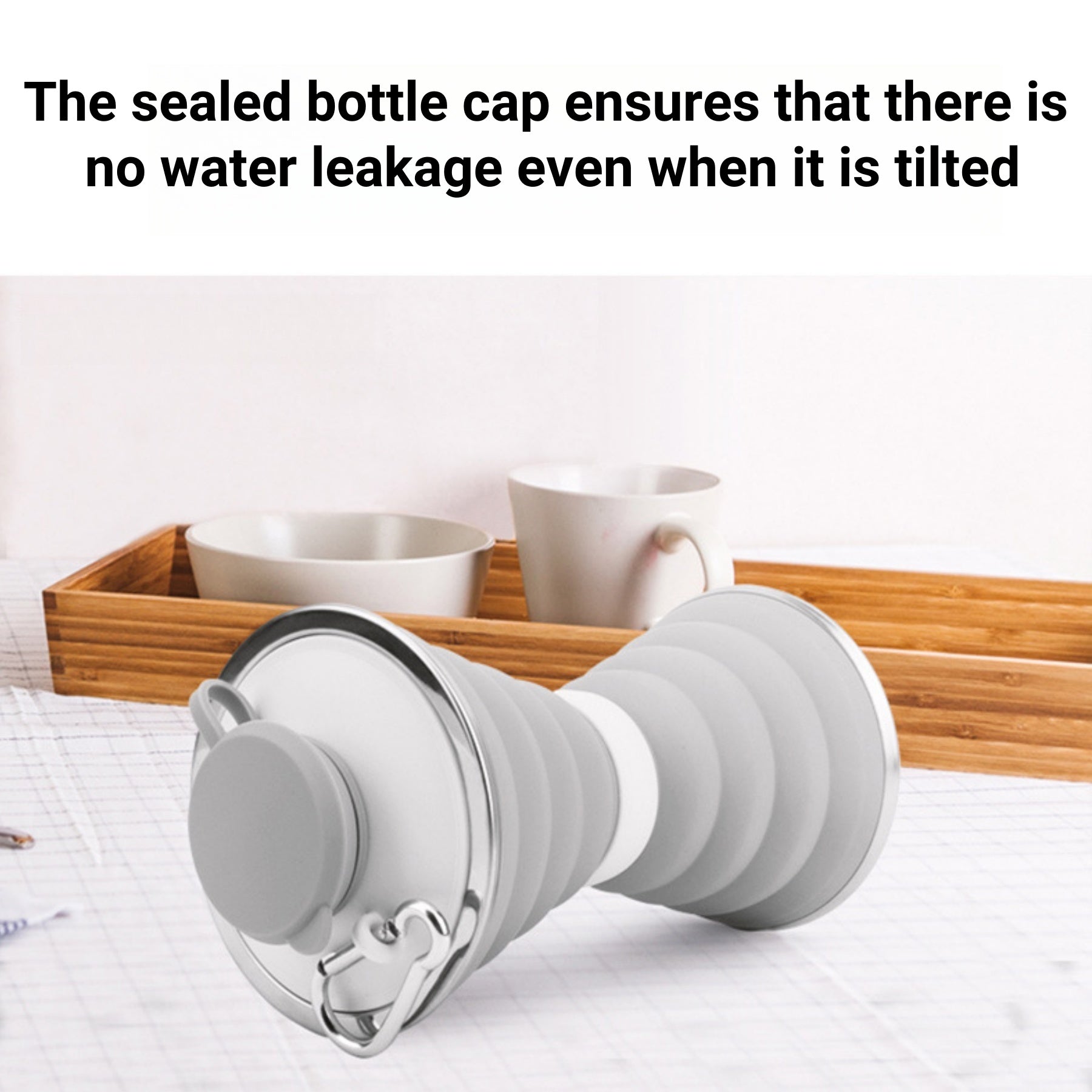 Outdoor Silicone Foldable Water Cup
