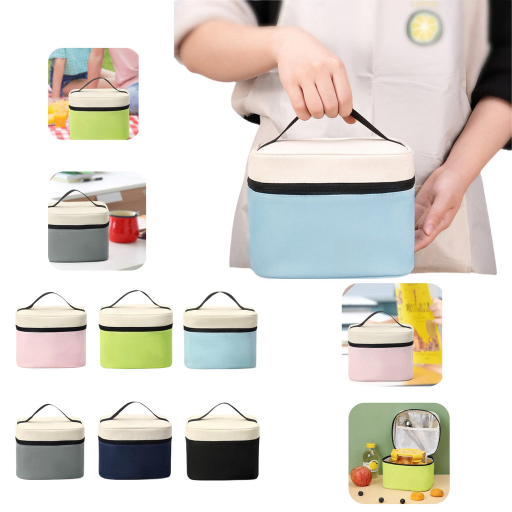 Two-tone Insulated Lunch Bag