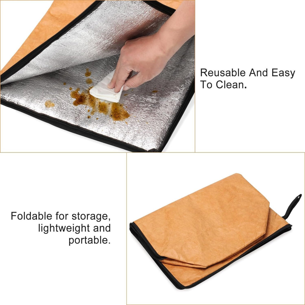 Reusable Aluminum Foil Insulated Bag for Grilled Meat