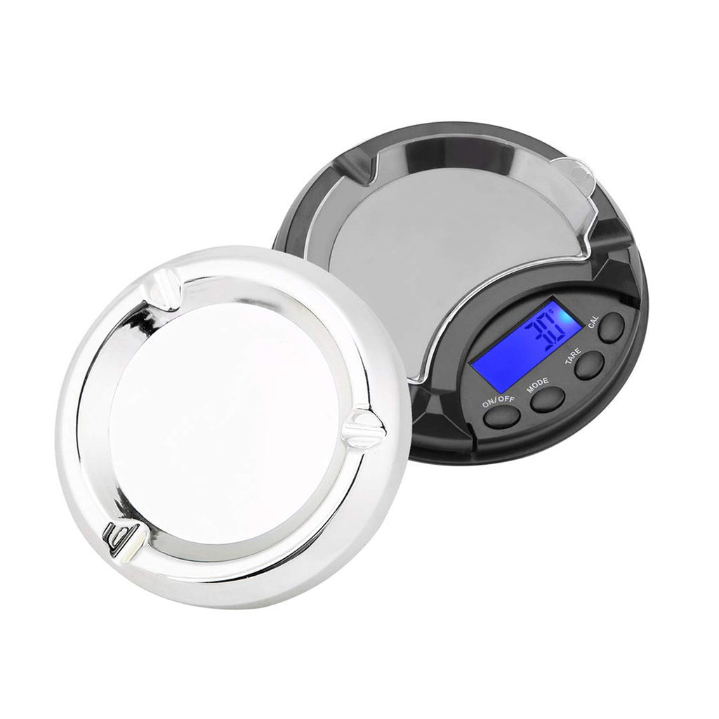 Mini Ashtray Pocket Portable Jewelry Scale