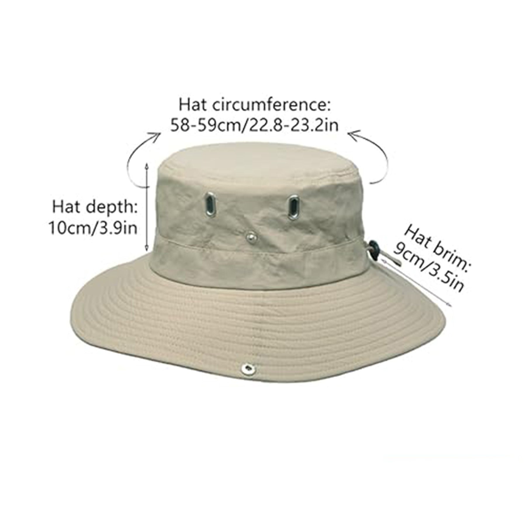 Wide Brim Bucket Hats