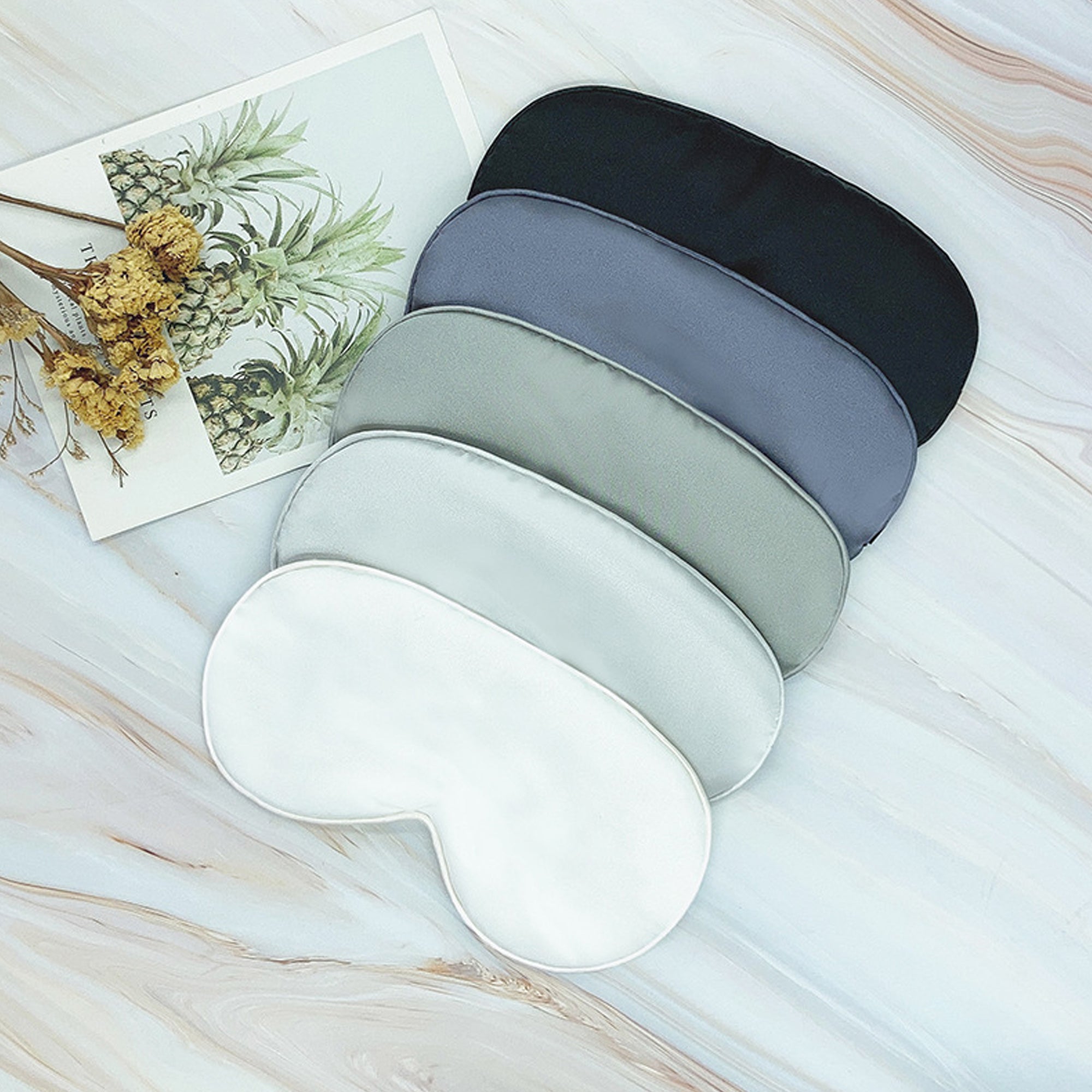 Silk Satin Eye Mask Color Assorted