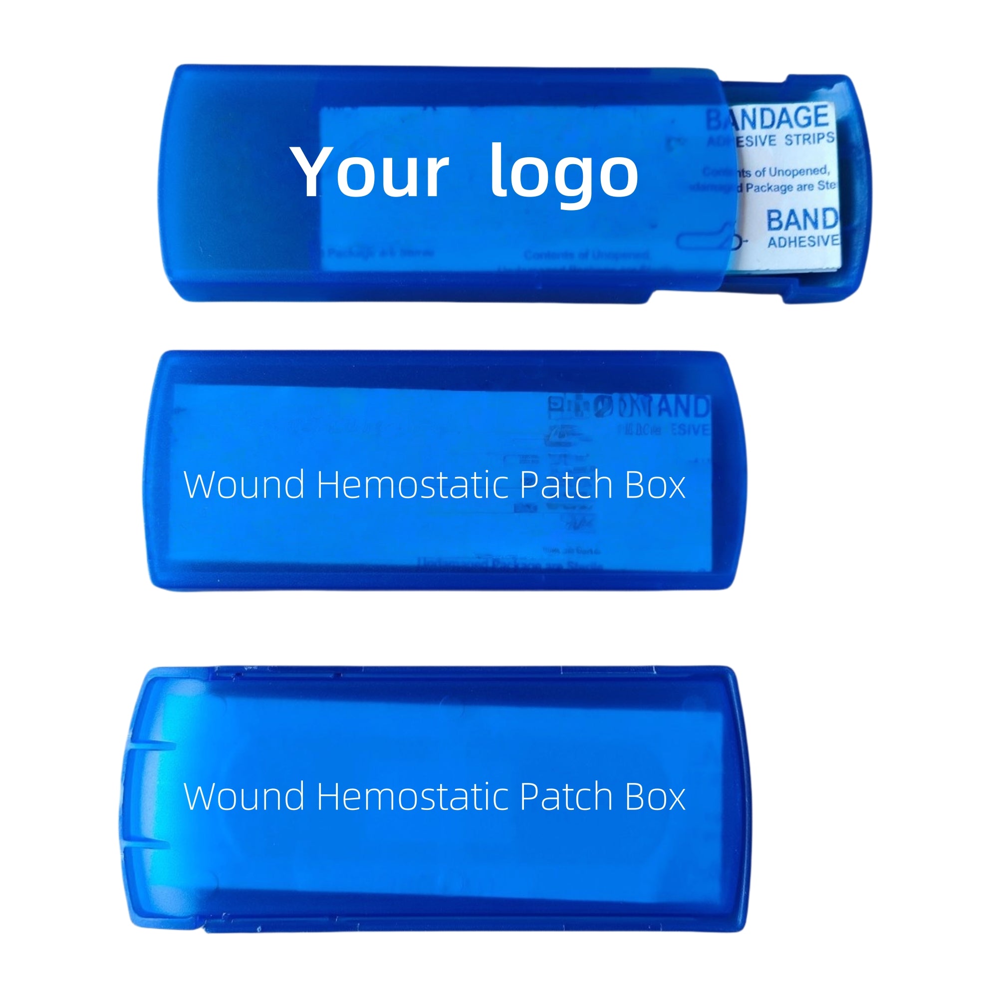 Drawer Type Hemostatic Bandage Box Containing 5 Pieces Of Adhesive Bandages