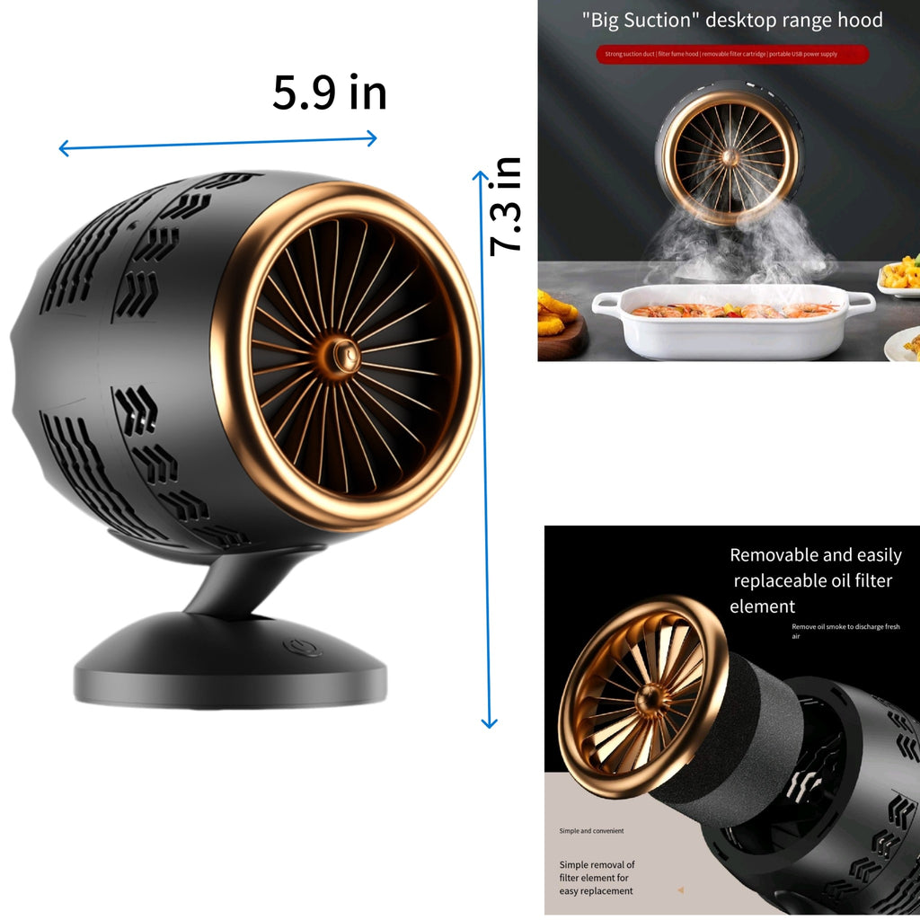 Mini Desktop Range Hood