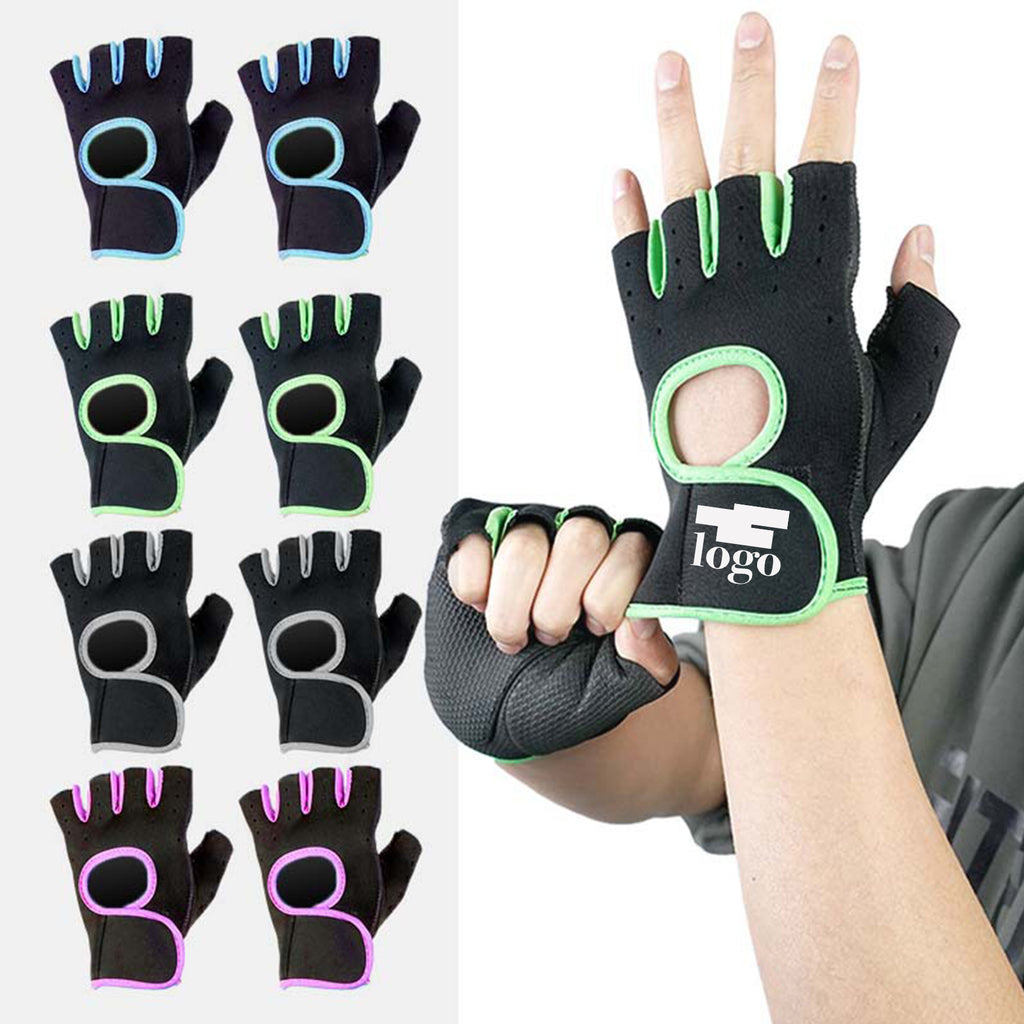 Half Finger Anti Slip Cycling Fitness Protective Gloves