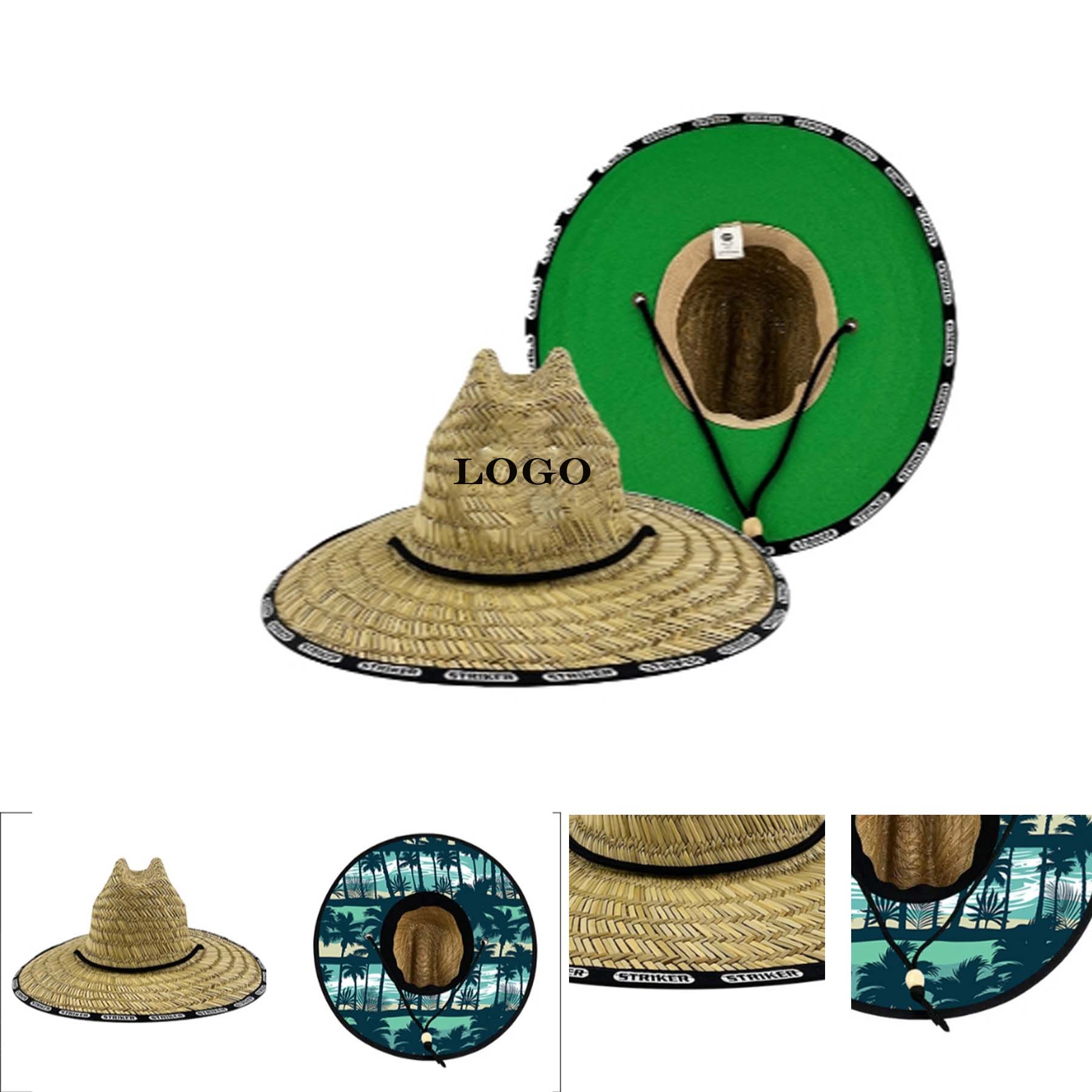 Summer Mat Grass Big Hat Brim Grass Hat