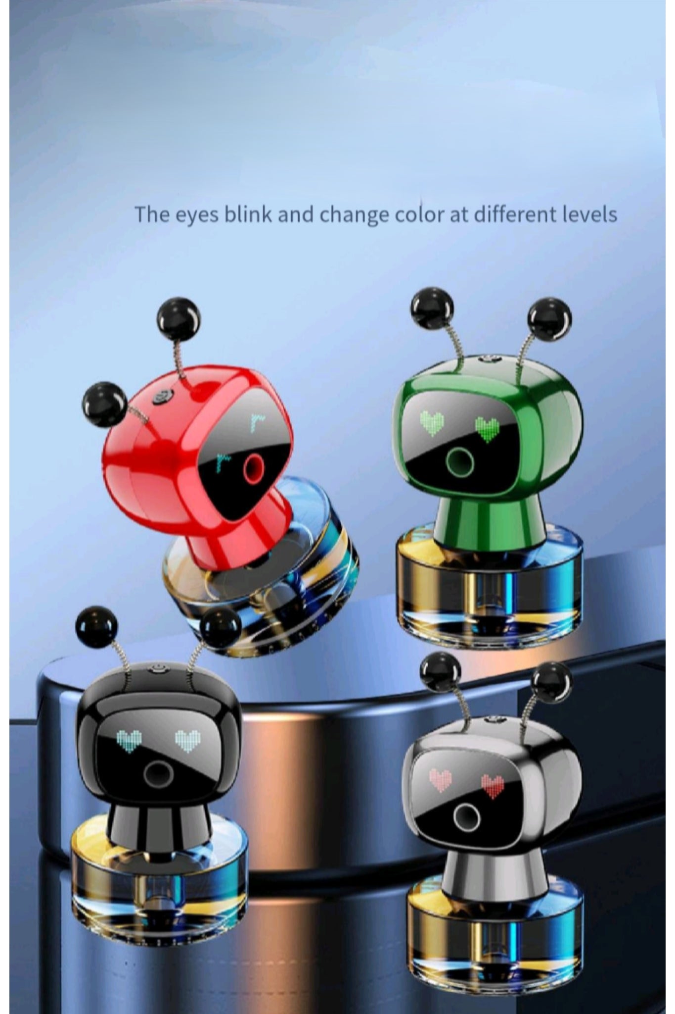 Car Mounted Robot Perfume Ornament