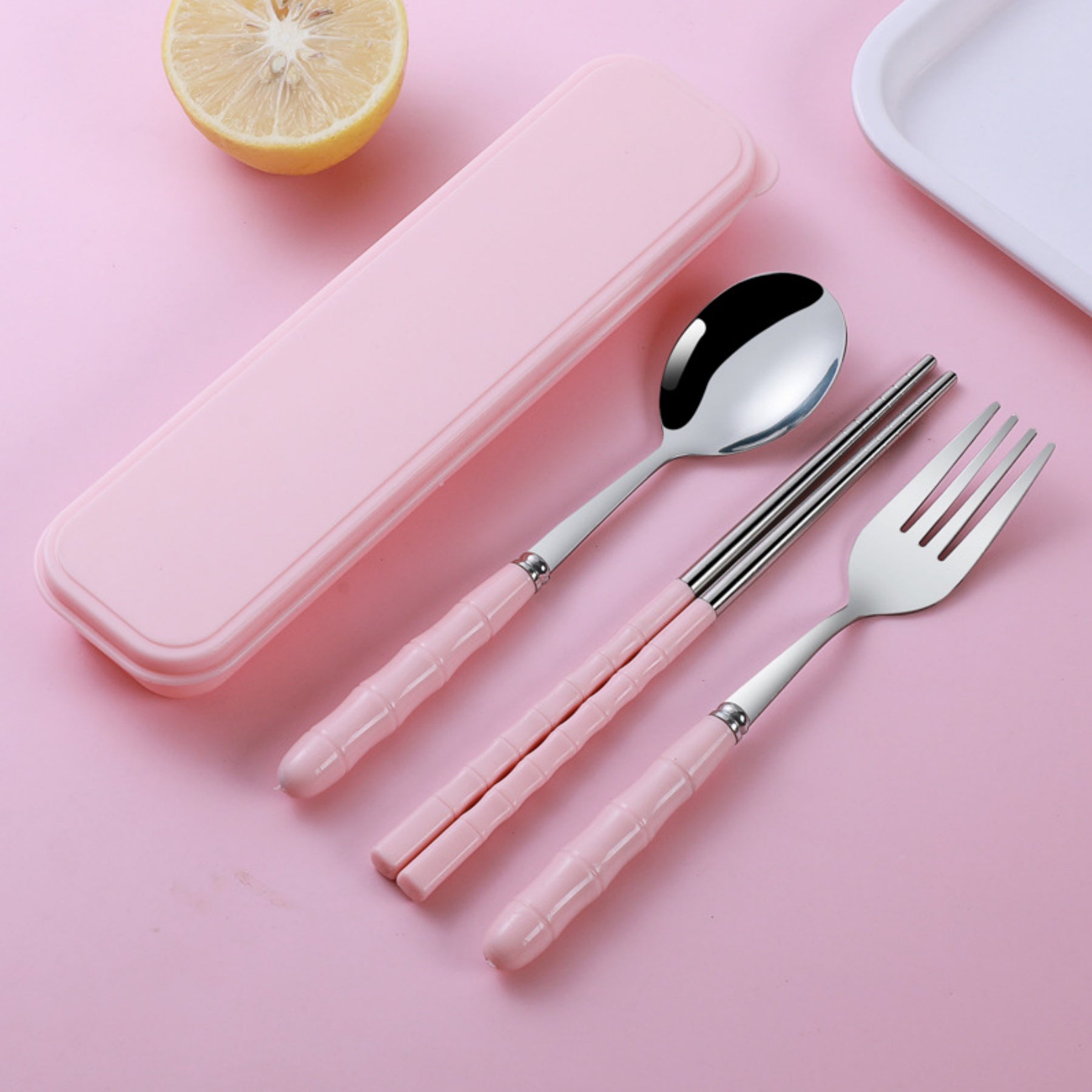 Portable Stainless Steel Cutlery Set