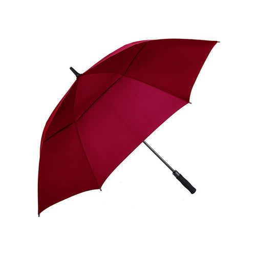 Automatic Double Layered Golf Large Handle Umbrella