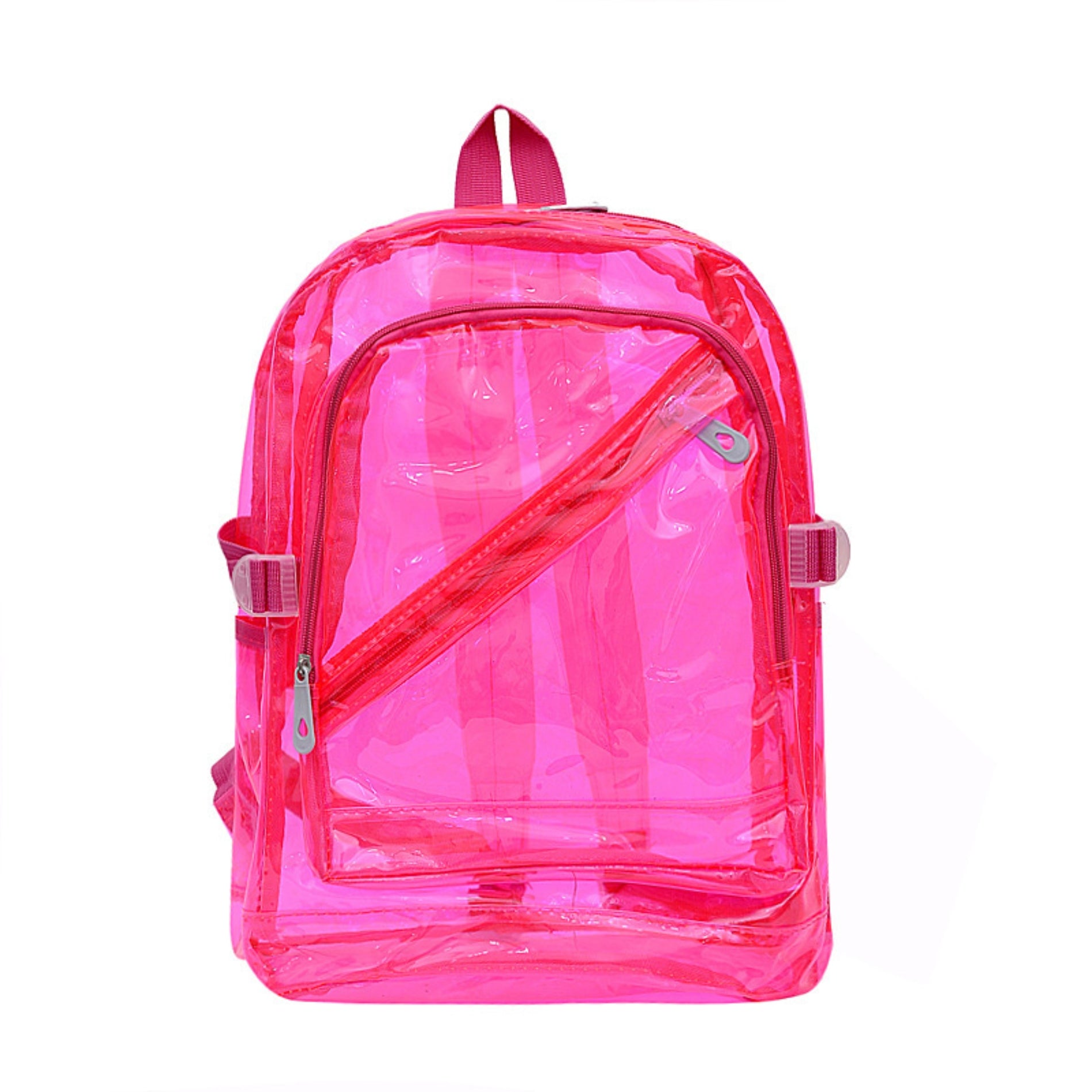 PVC Transparent Plastic Large Capacity Daily Backpack