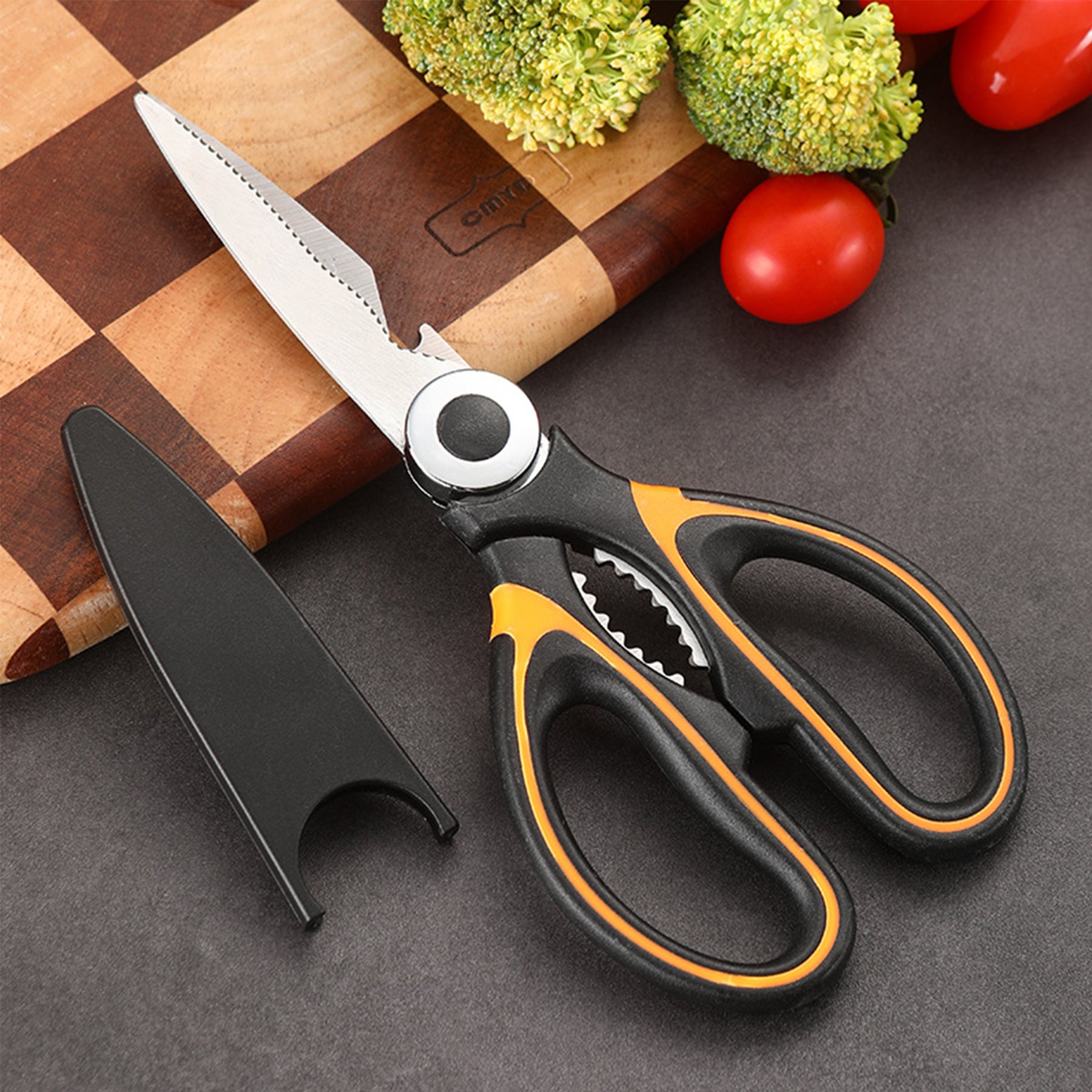 Stainless Steel Multifunctional Kitchen Scissors