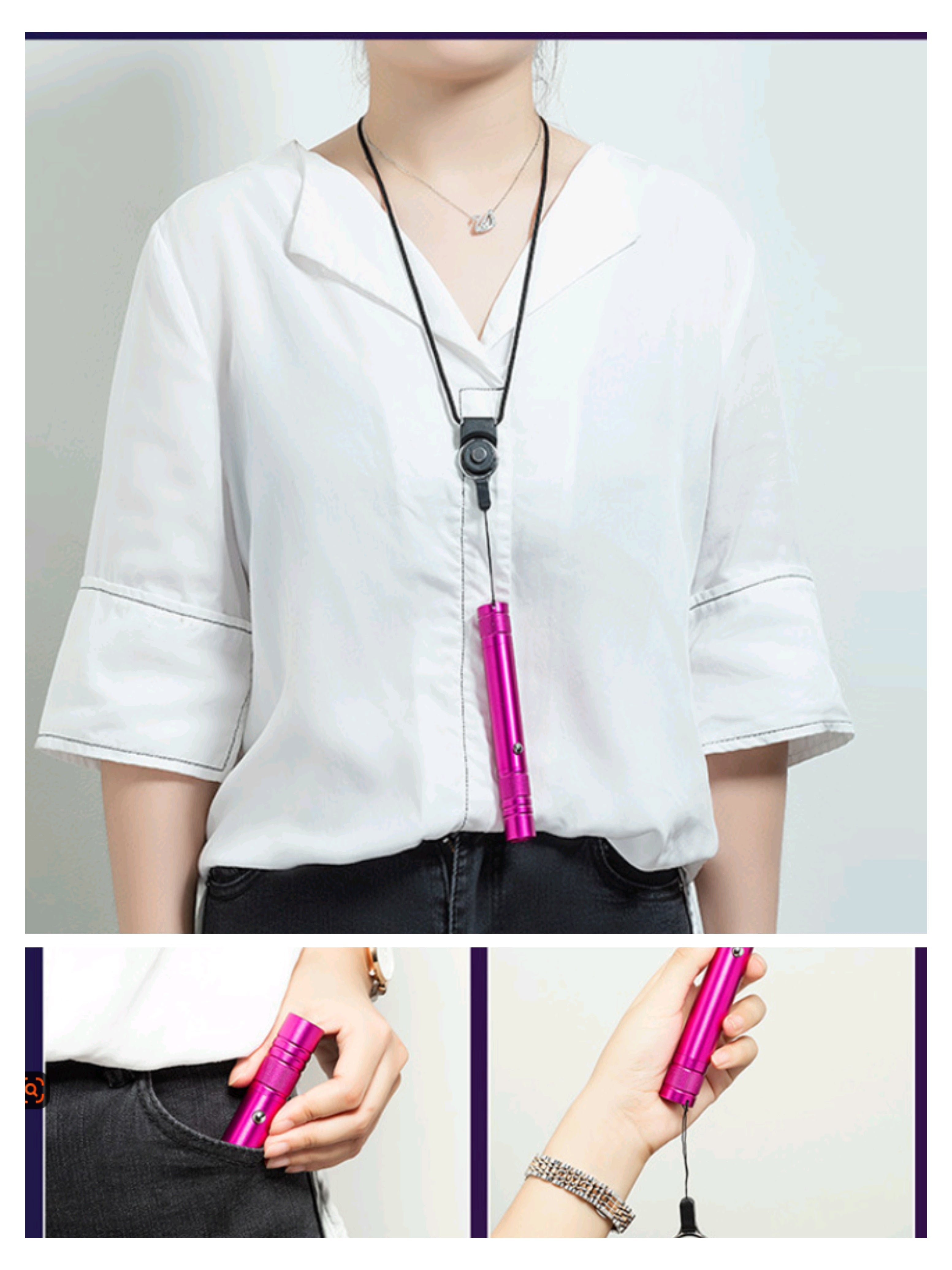 Long Range Laser Flashlight