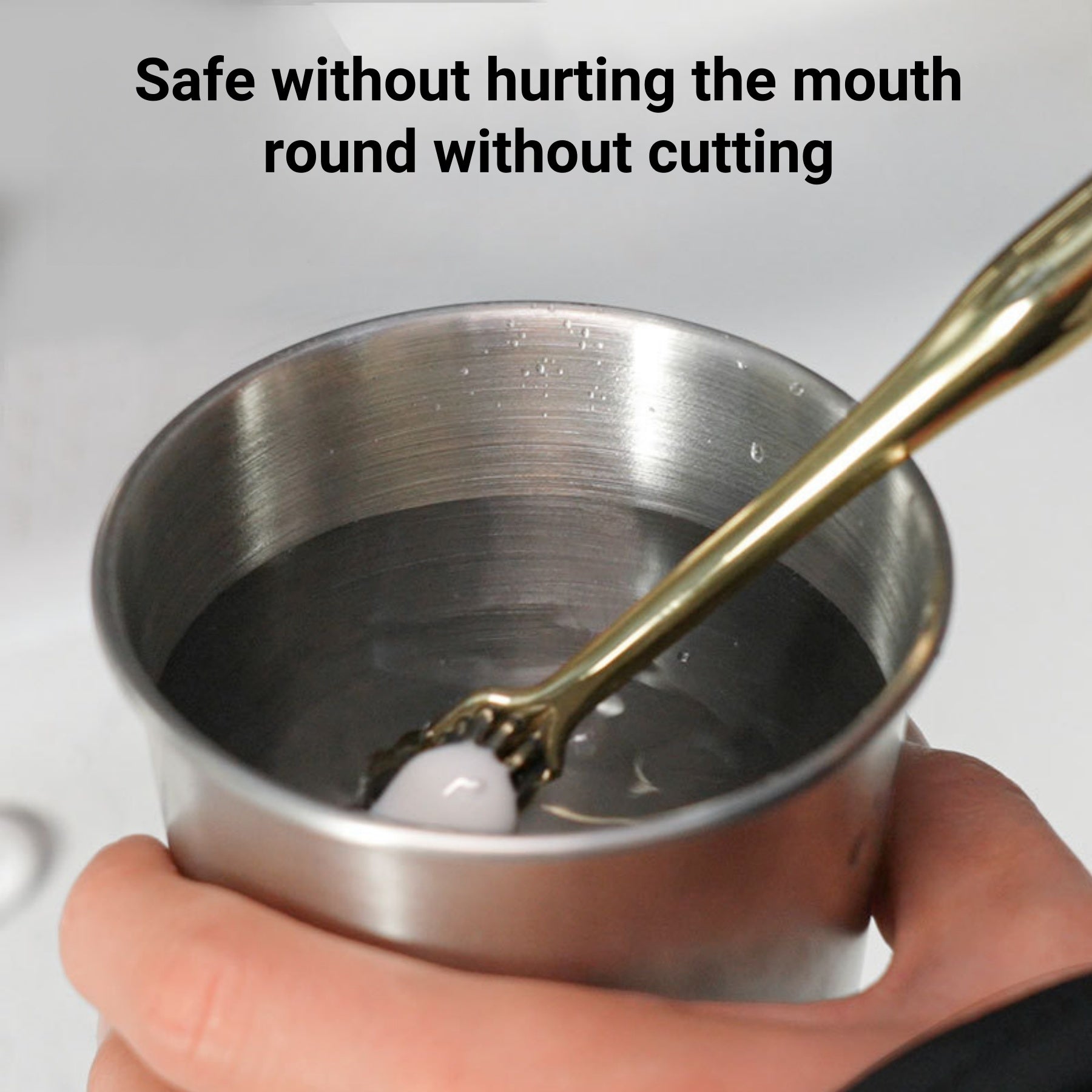304 Stainless Steel Mouthwash Cup