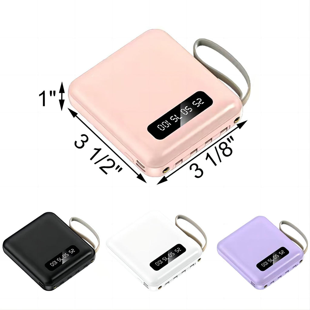 4 In 1 Usb 20000Mah Mini Bank Powerbank