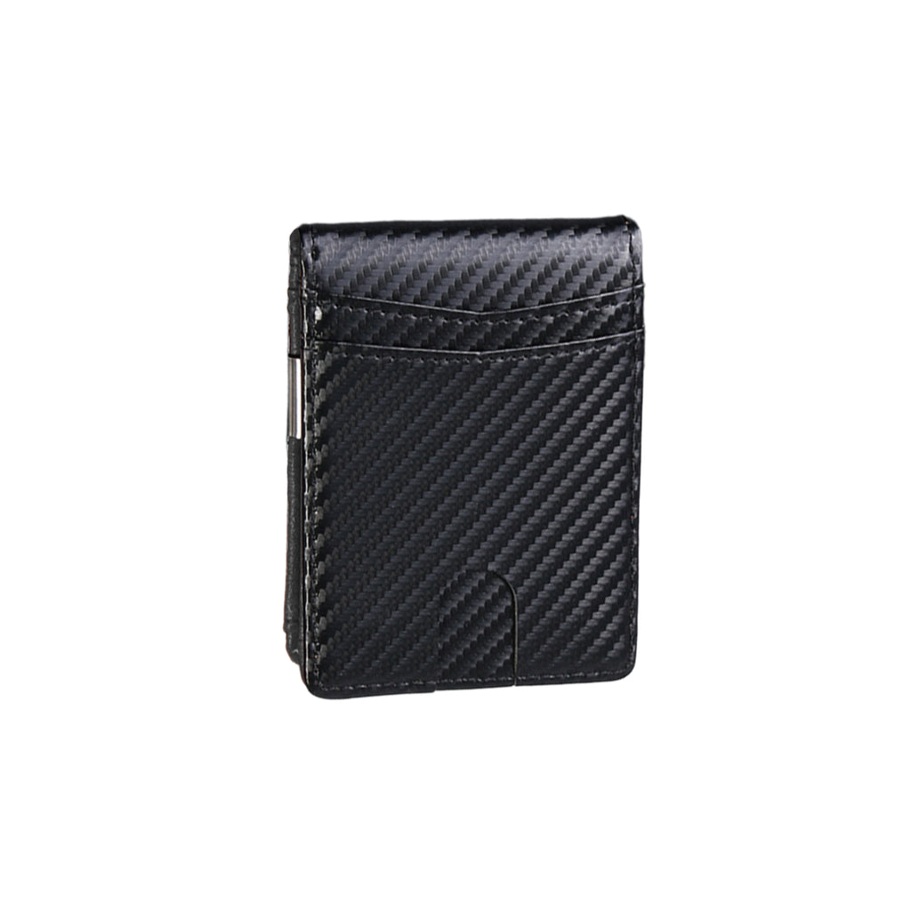 Leather Bifold Wallet For Men Rfid Blocking Credit Card Clip