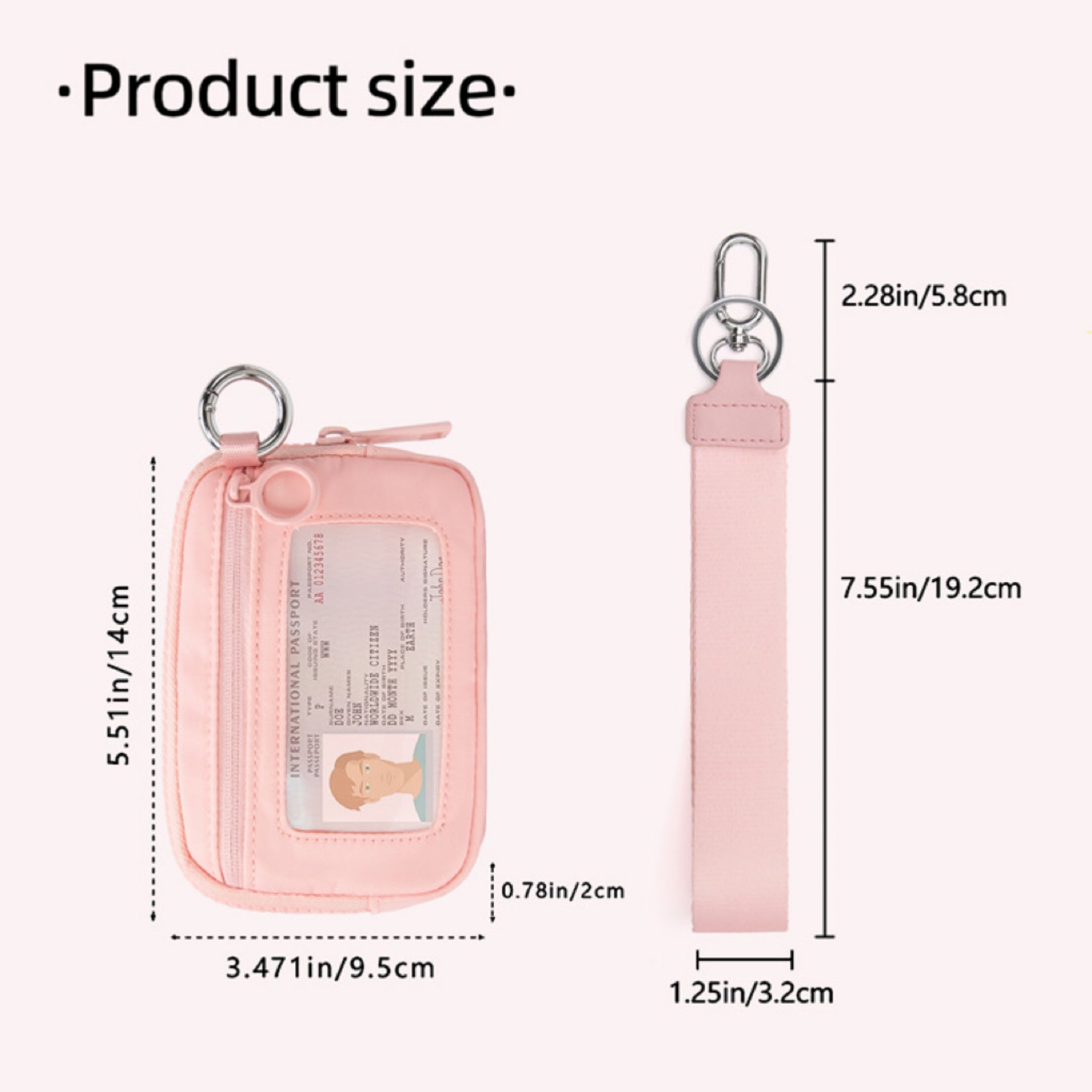 Portable Bank Card & Coin Organizer Bag
