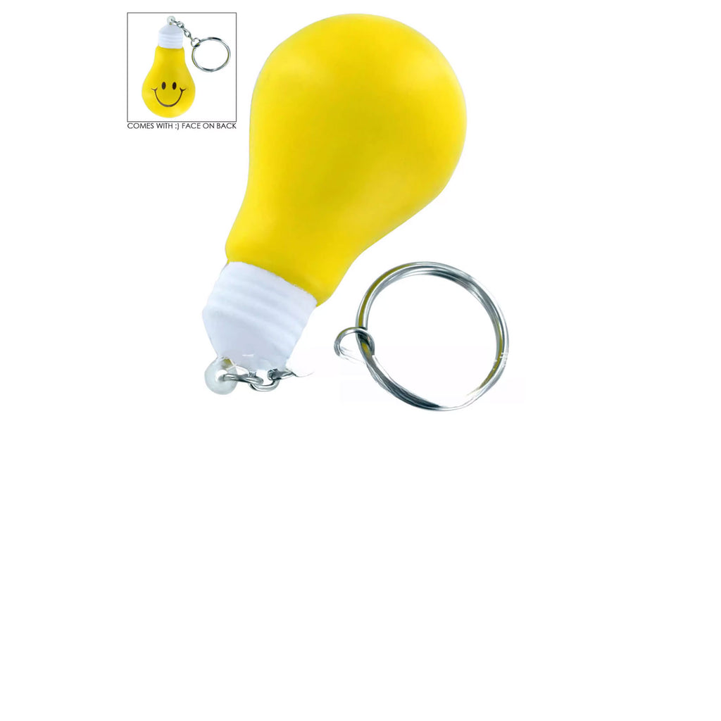 Lightbulb Stress Reliever Key Chain