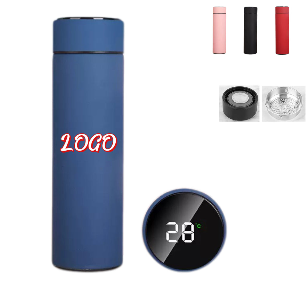 16 Oz. Smart Temperature Display Insulated Water Bottle