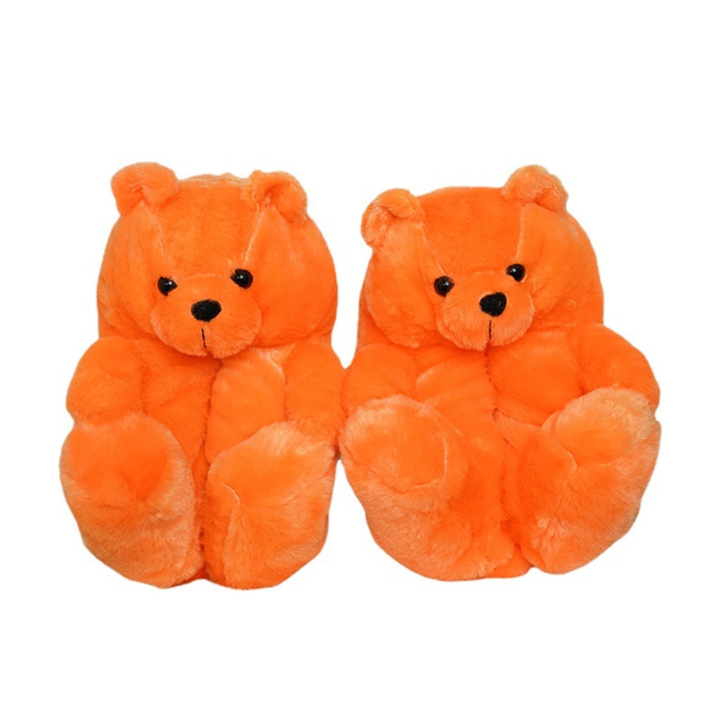 Teddy Bear Flooring Home Plush Slippers