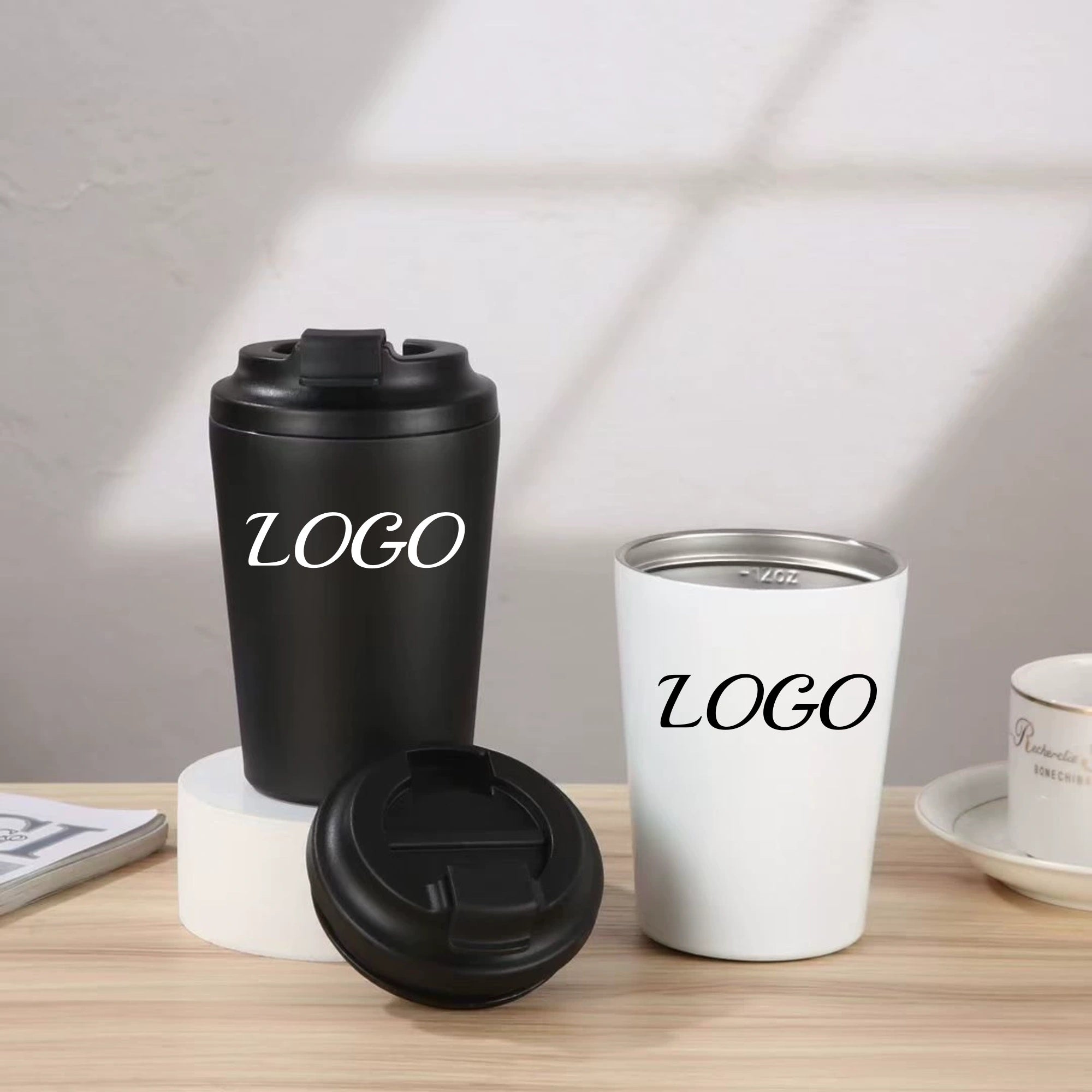 12oz Stainless Steel Coffee Cup