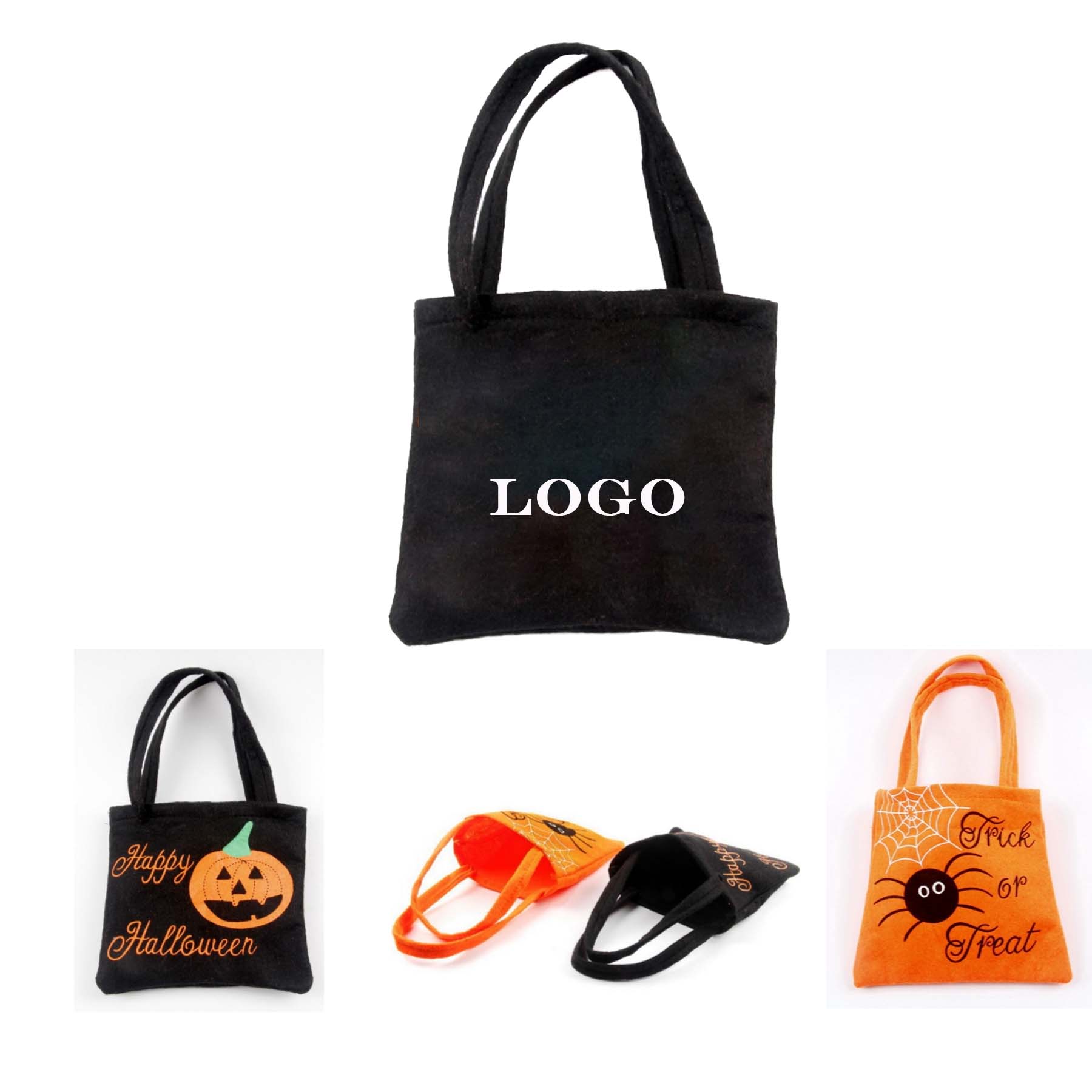 Halloween Candy And Snack Non-Woven Storage Bag