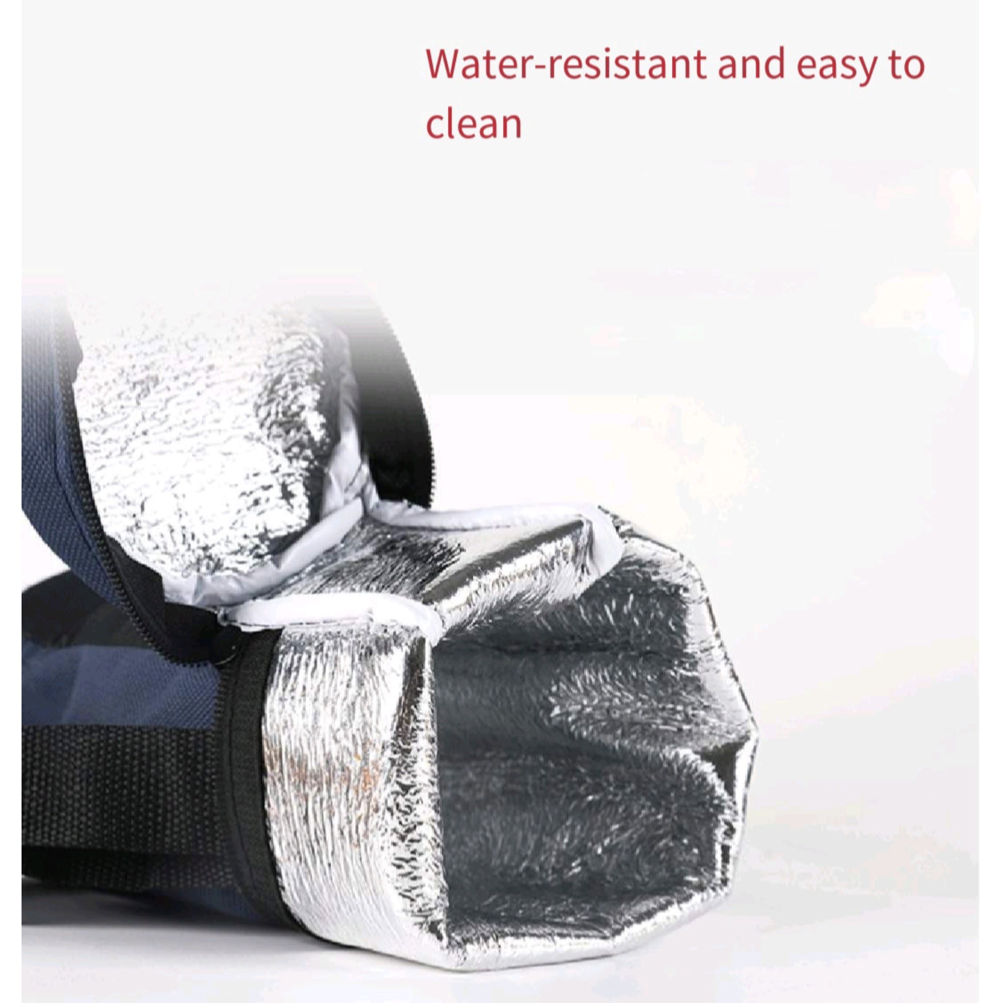 Insulated Aluminum Foil Crossbody Bottle Cup Holder