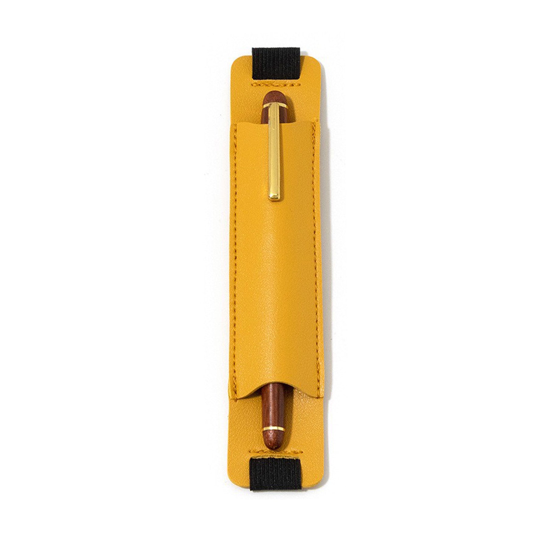 Pu Adjustable Elastic Band Pen Holder