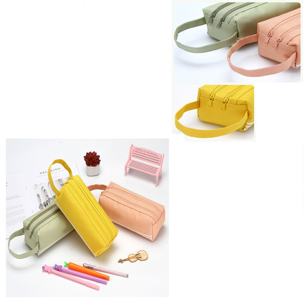 Double Zip Pen Bag