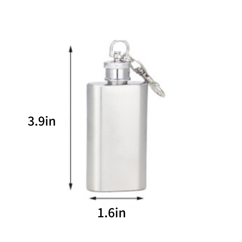 Stainless Steel Keychain Flask